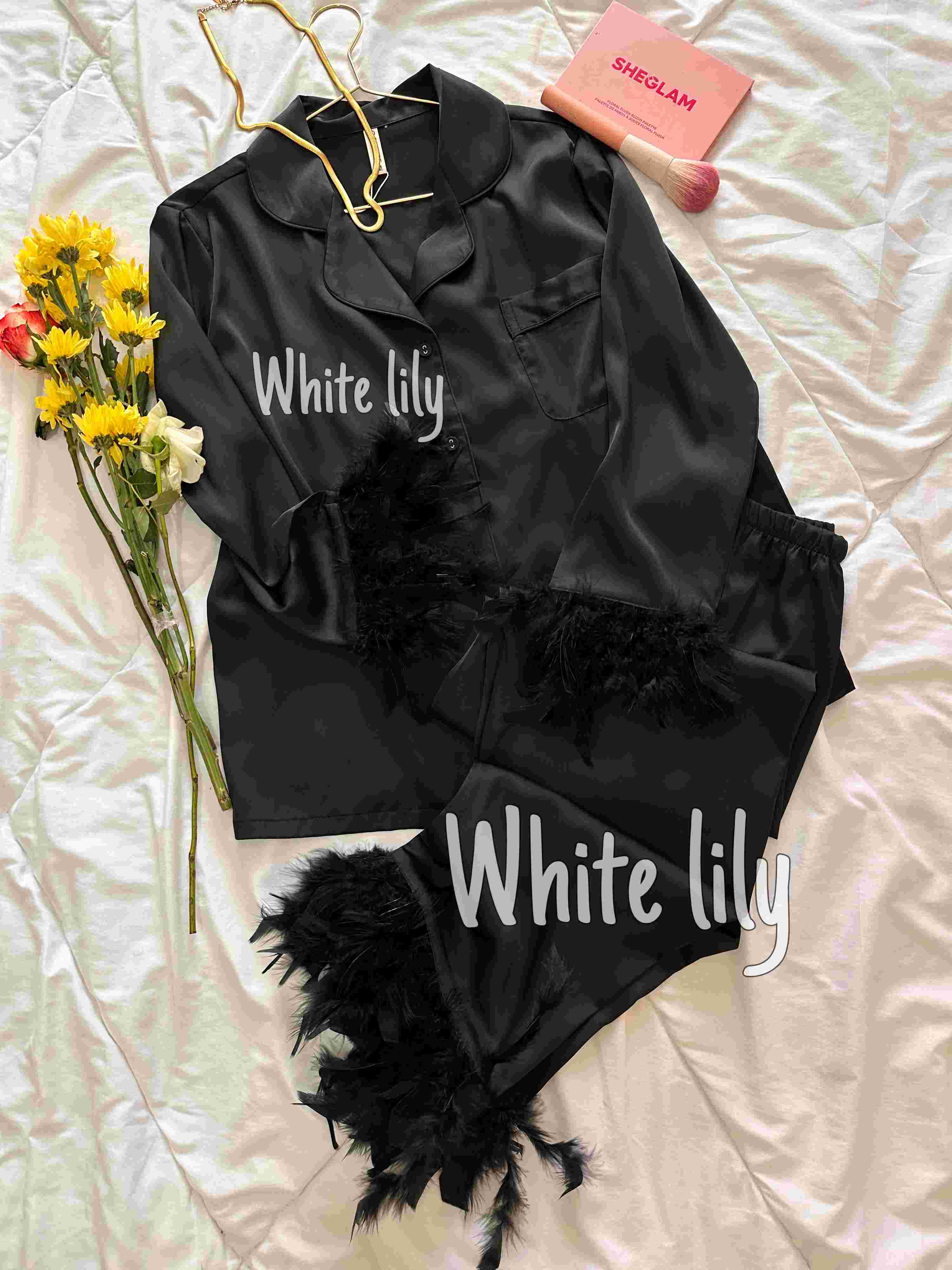 pyjama caresse fourrure 