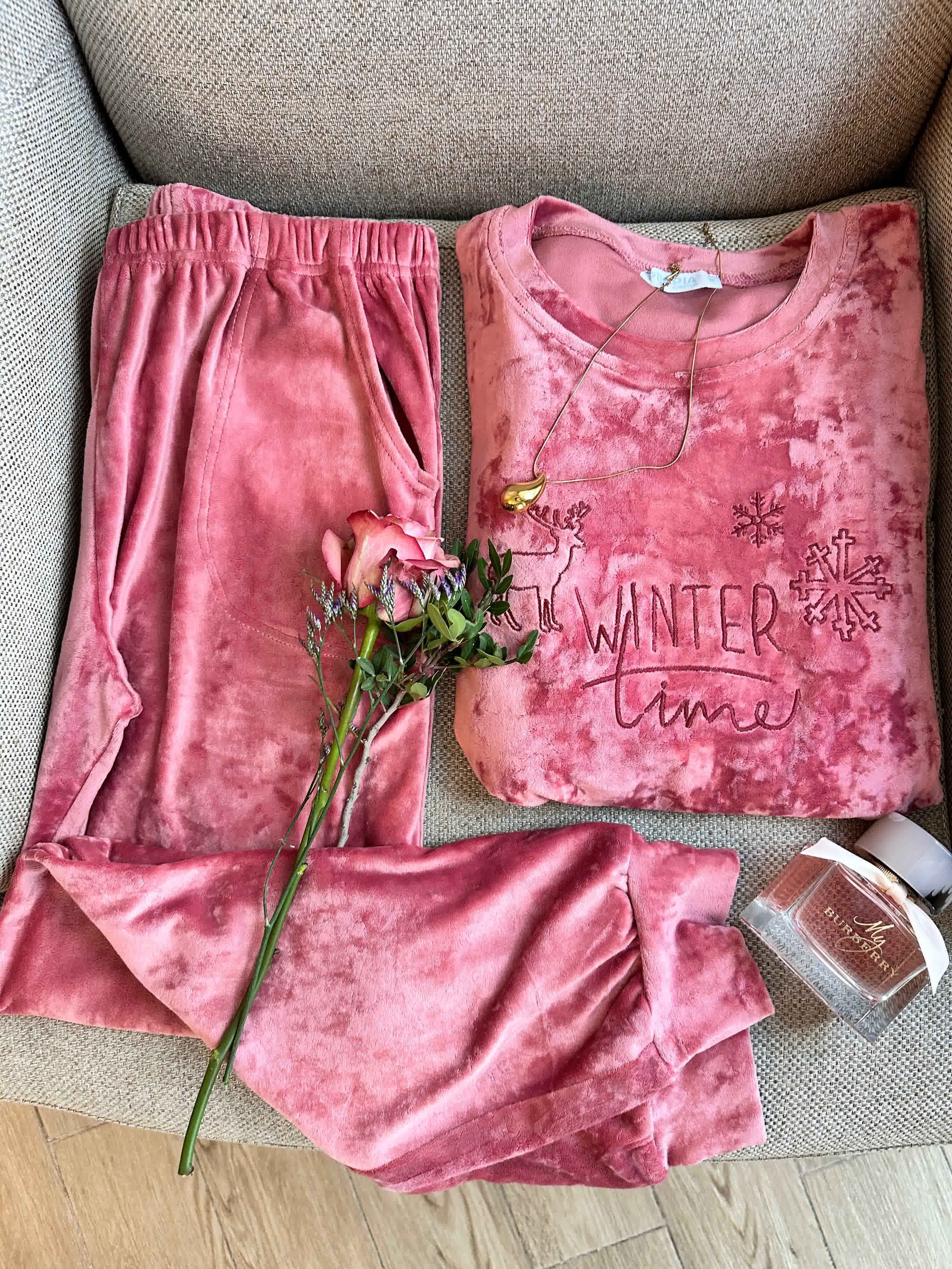 pyjama pijapia velour winter time 