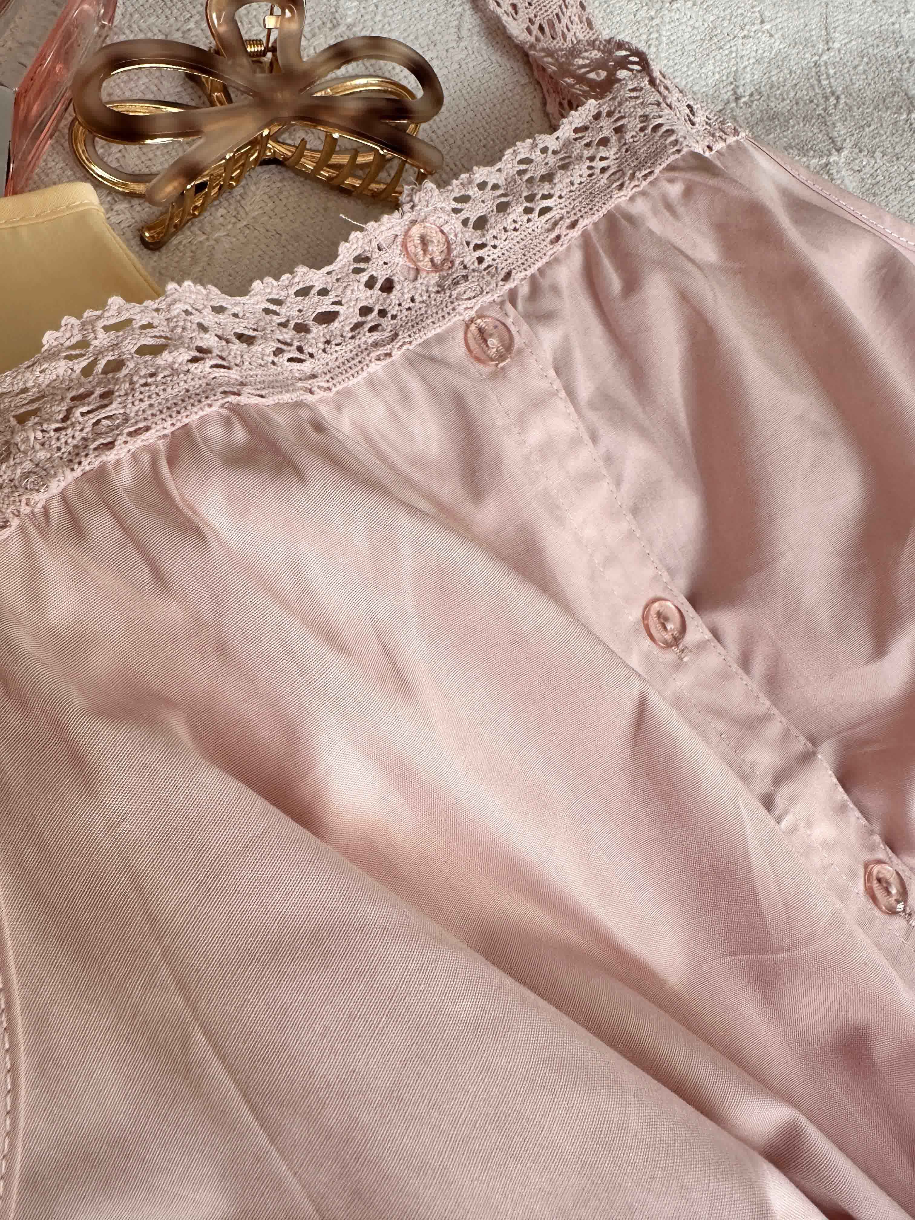 Robe lin feston crochet 