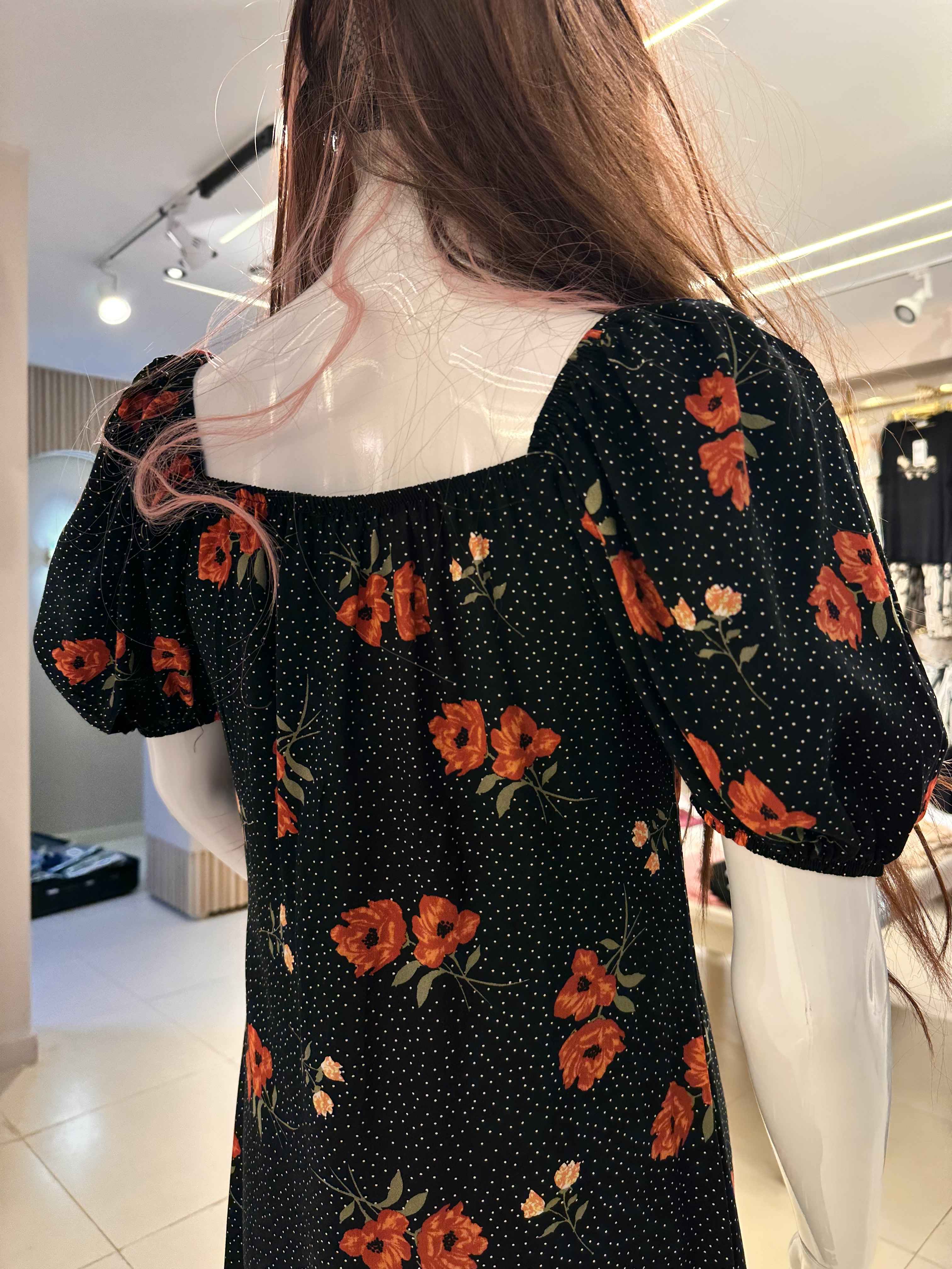 Robe noir Ibiza longue 