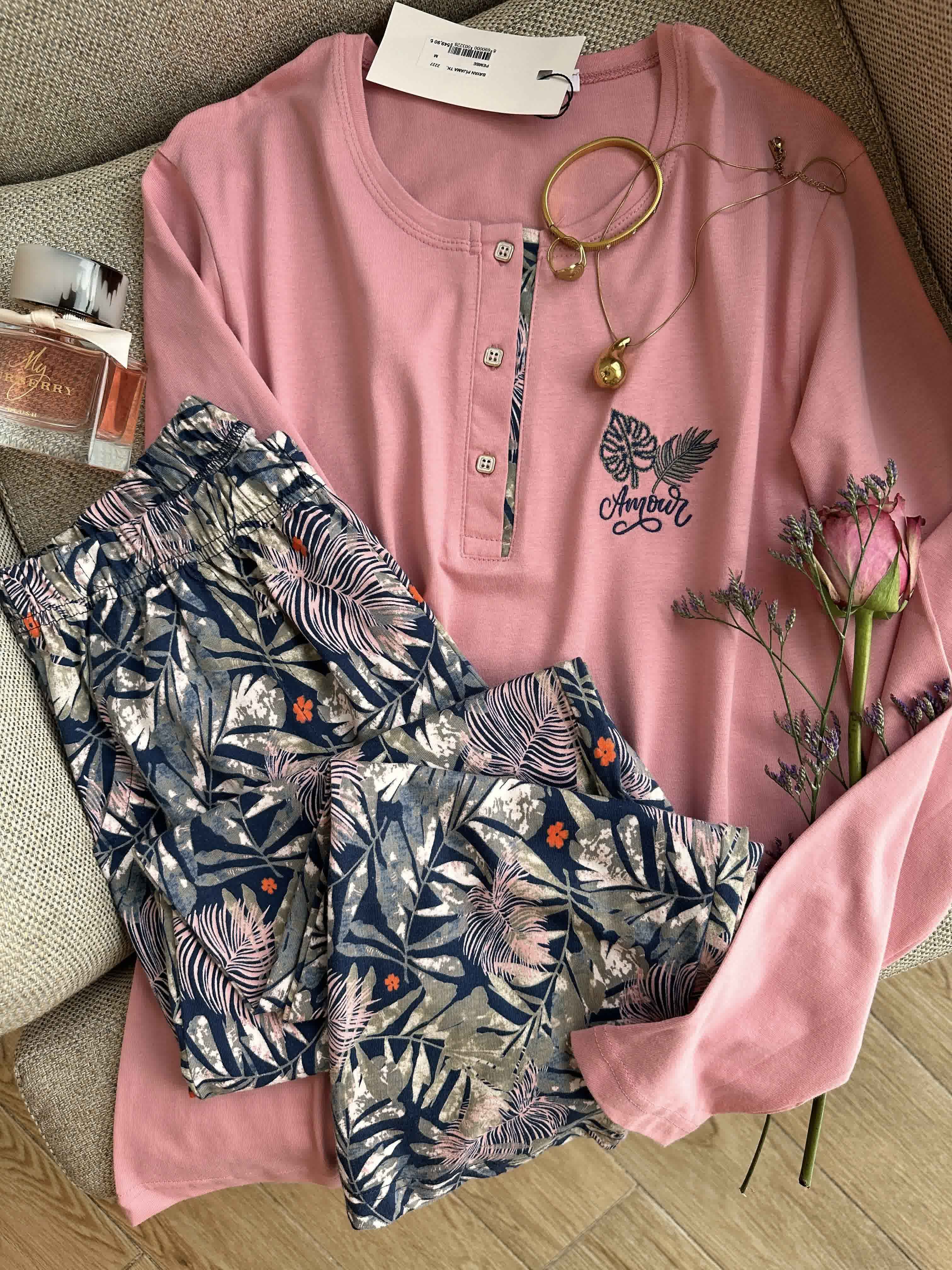pyjama pijapia amour rose
