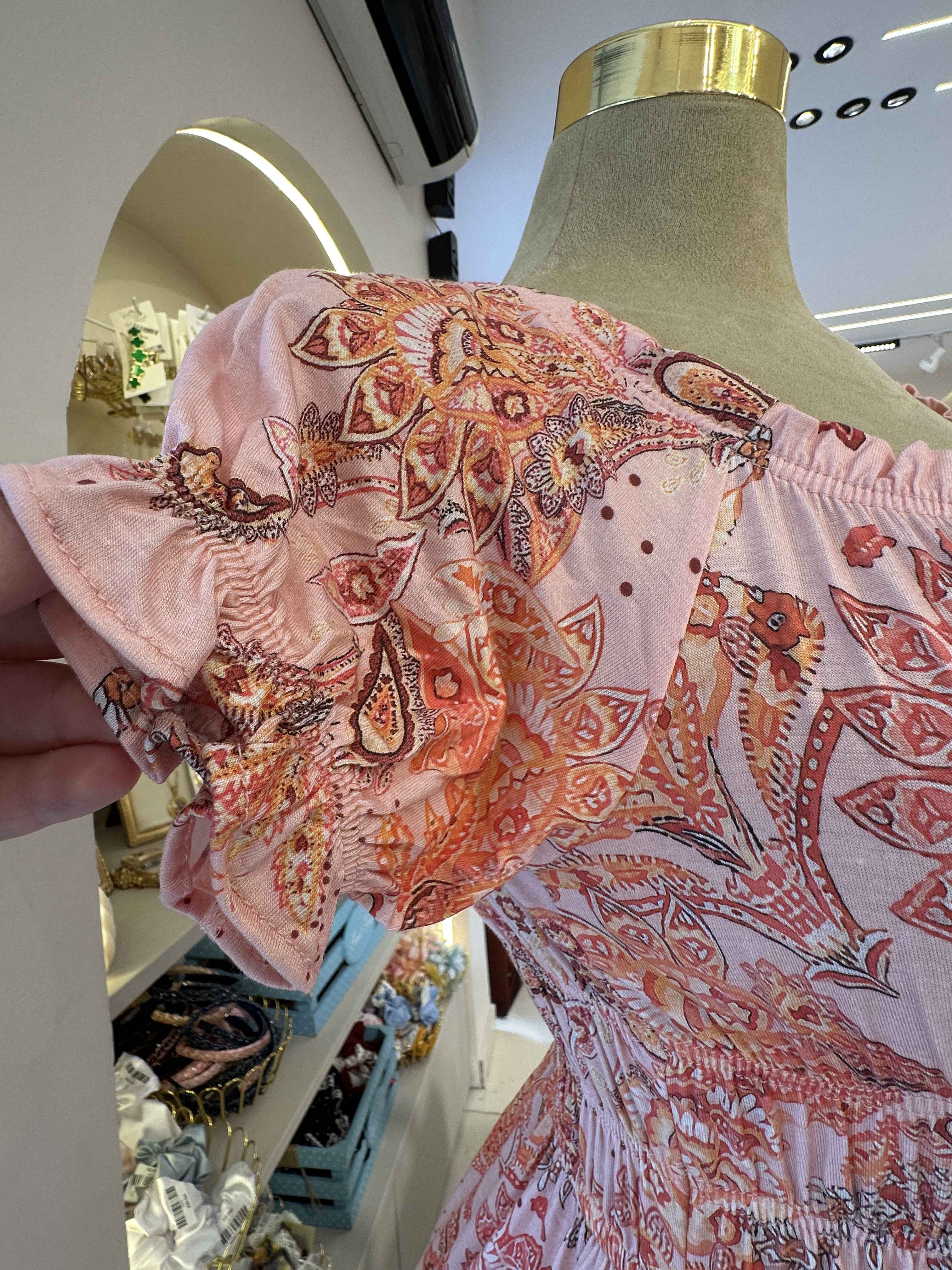 Robe Marah courte demi manche 