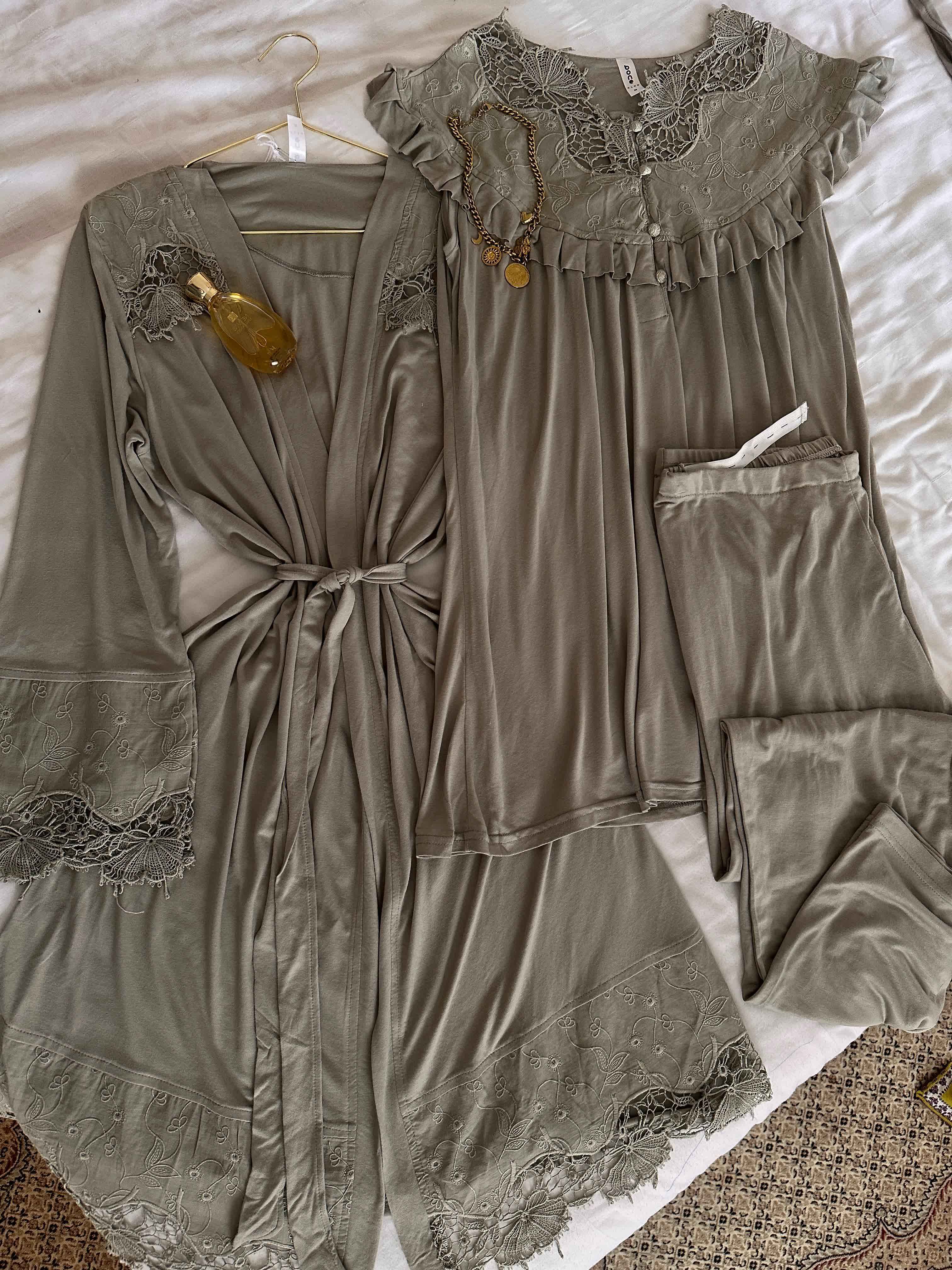 Ensemble 3pcs guippure 