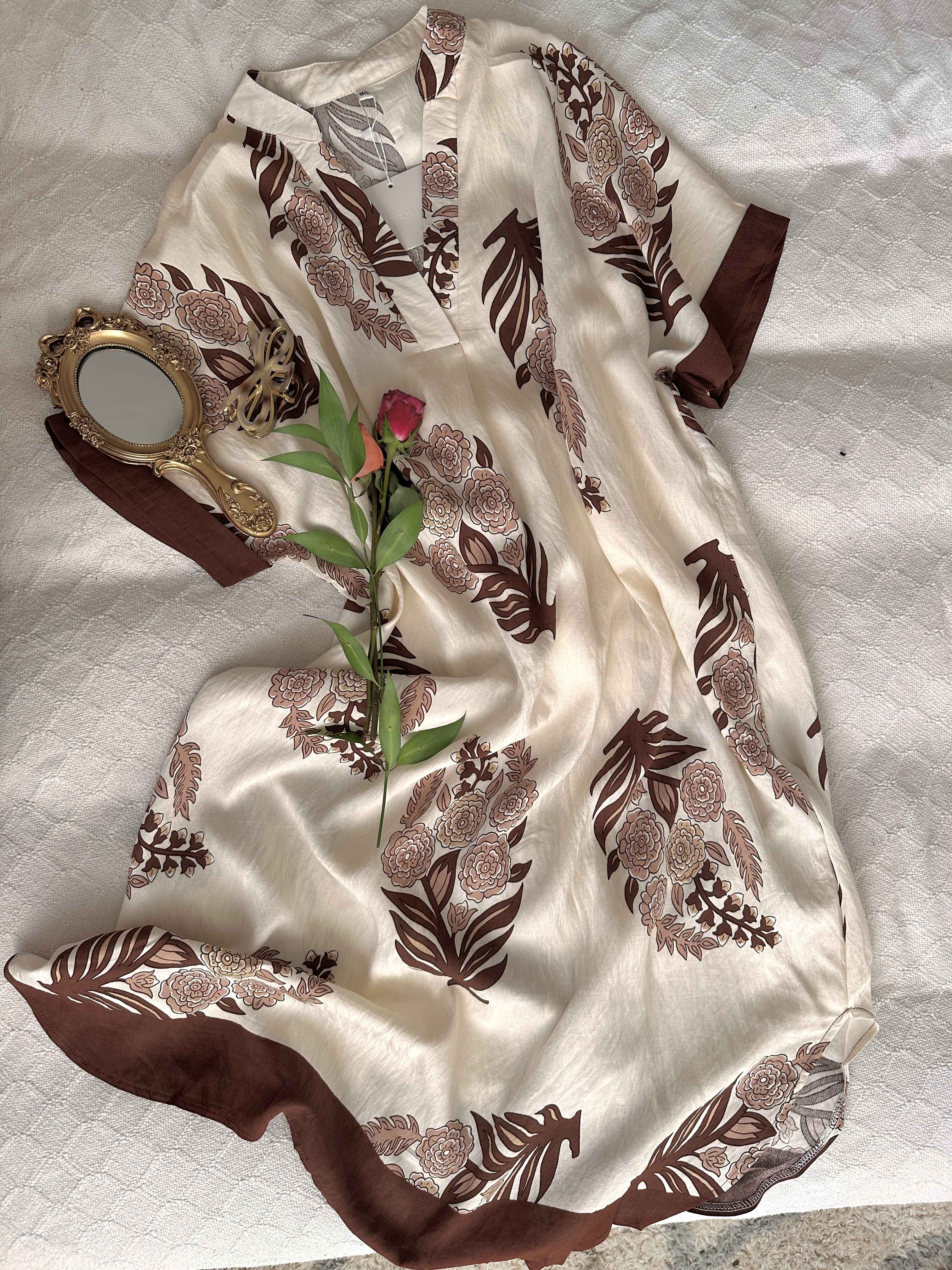 Robe BZD Fleuri 