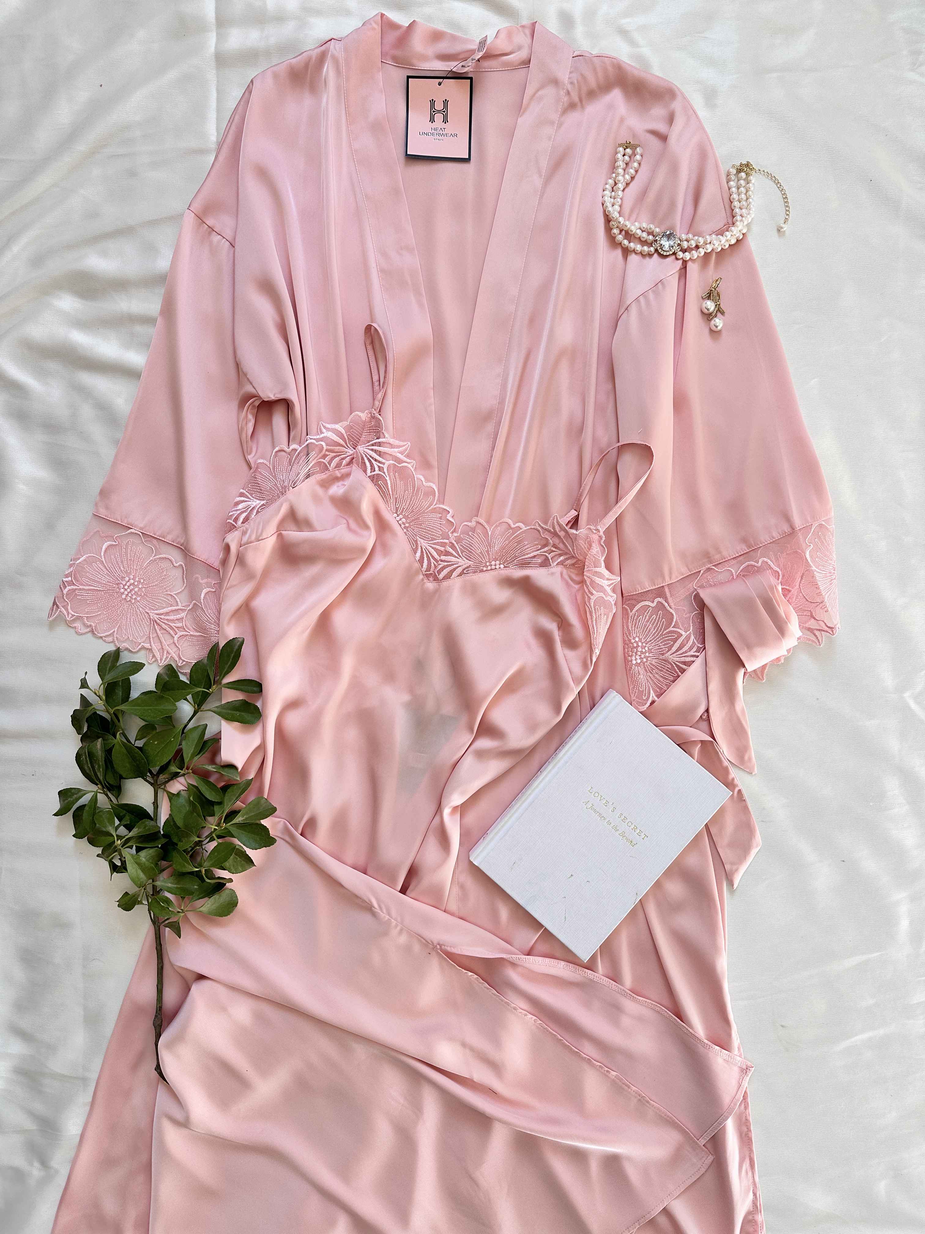 deshabillé H longue fleur