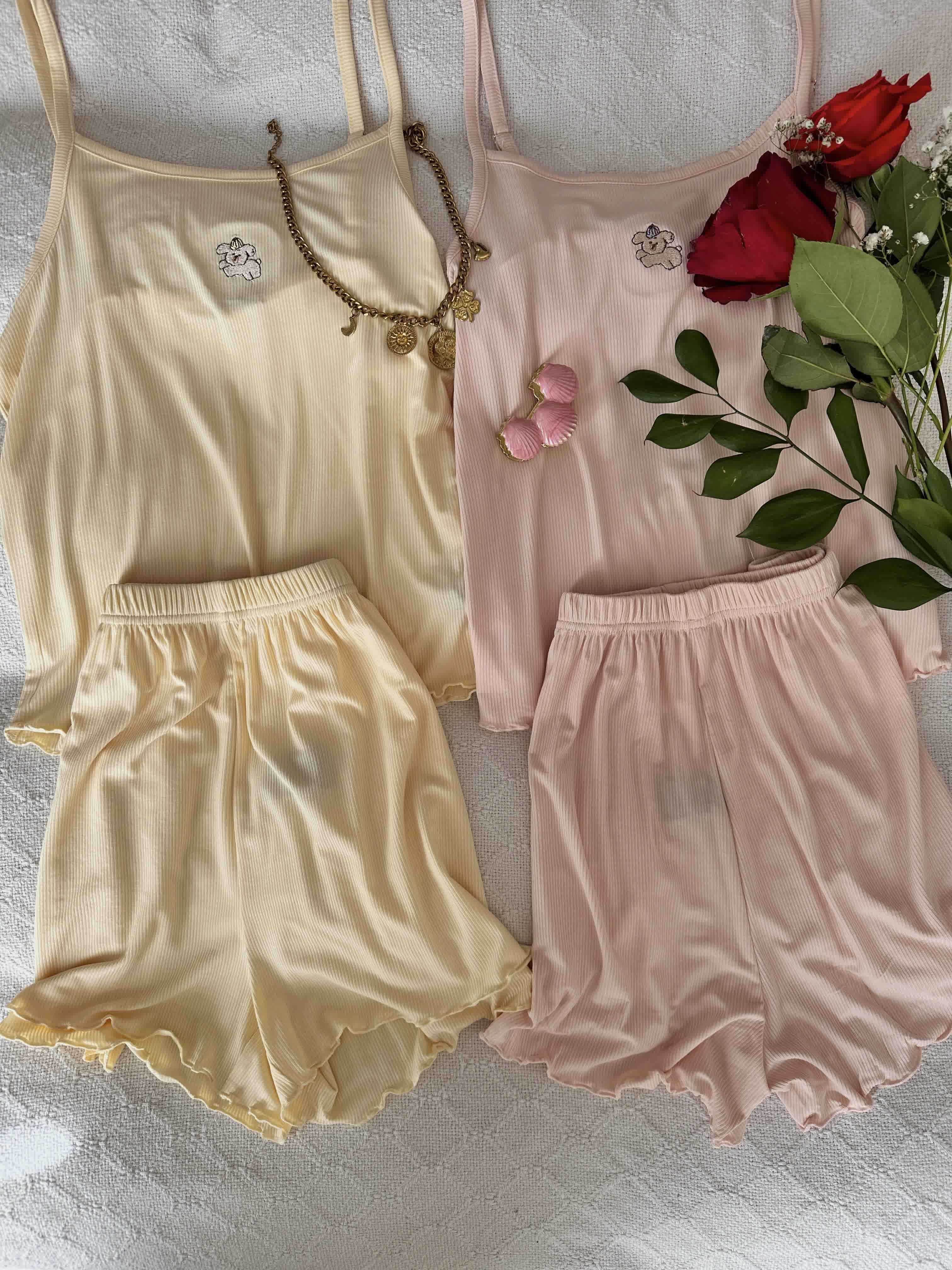 Pyjama short Tress uni 