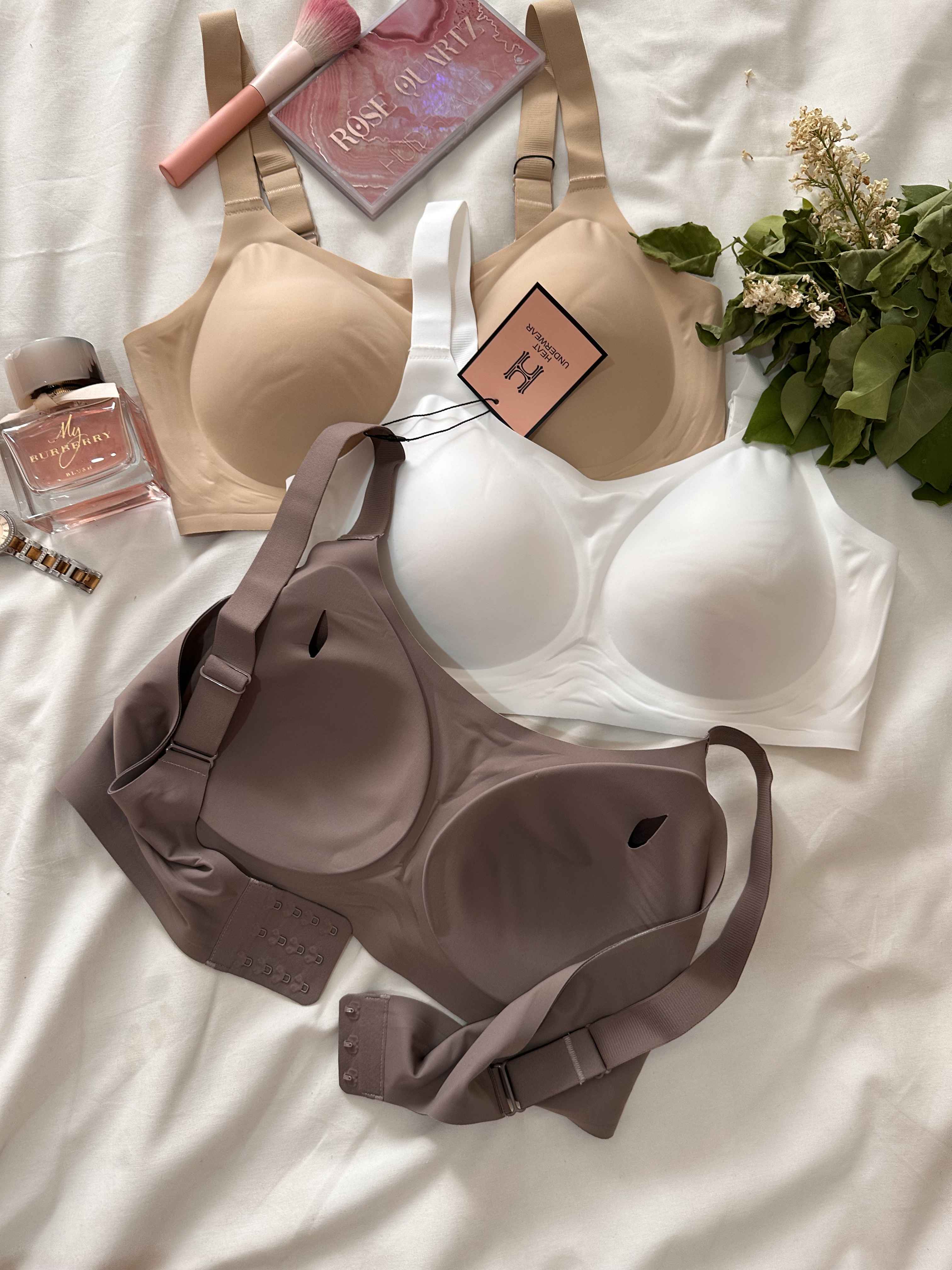 brassiére H uni grandes tailles 