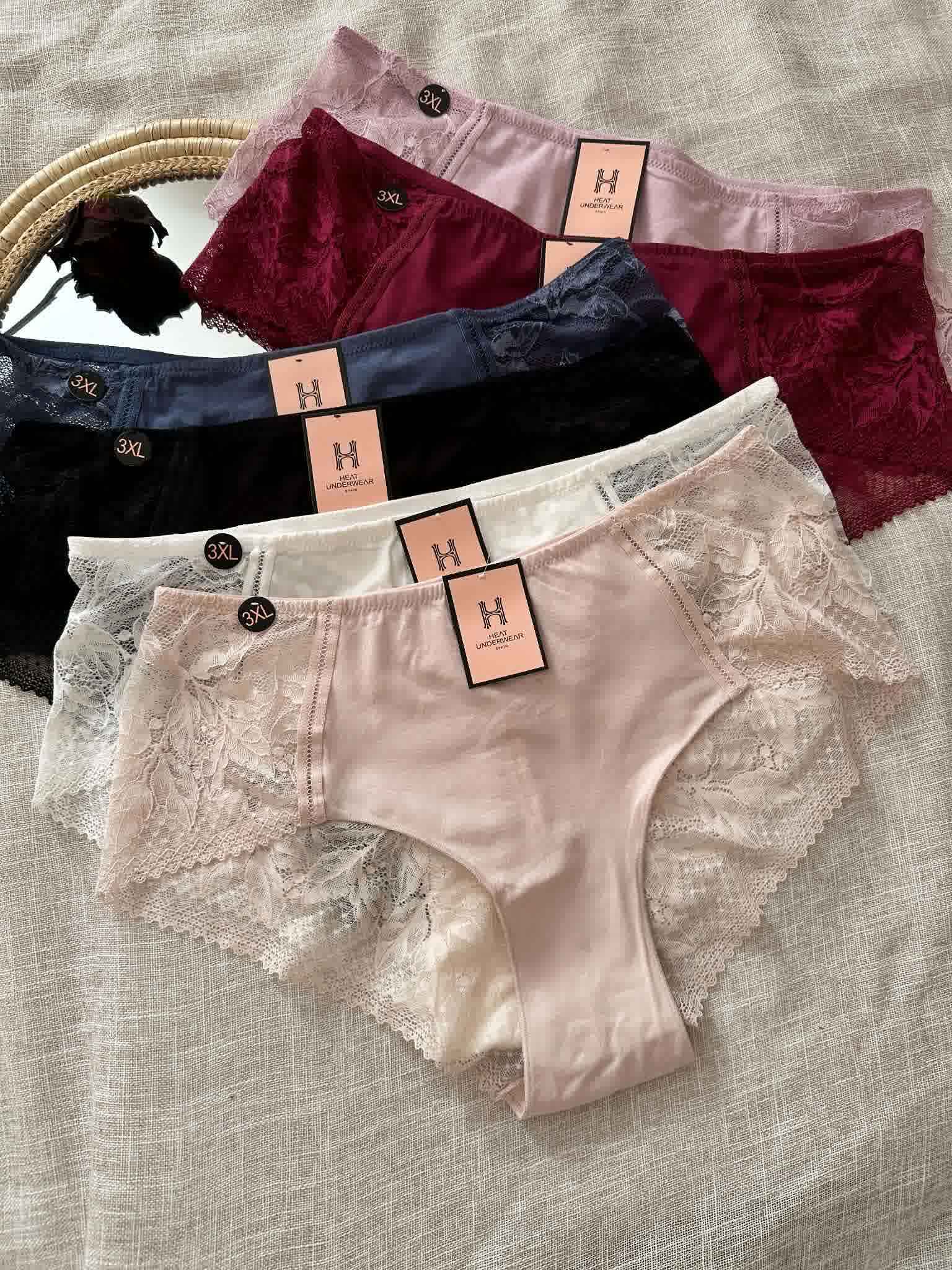 Slip H dentelle grandes tailles