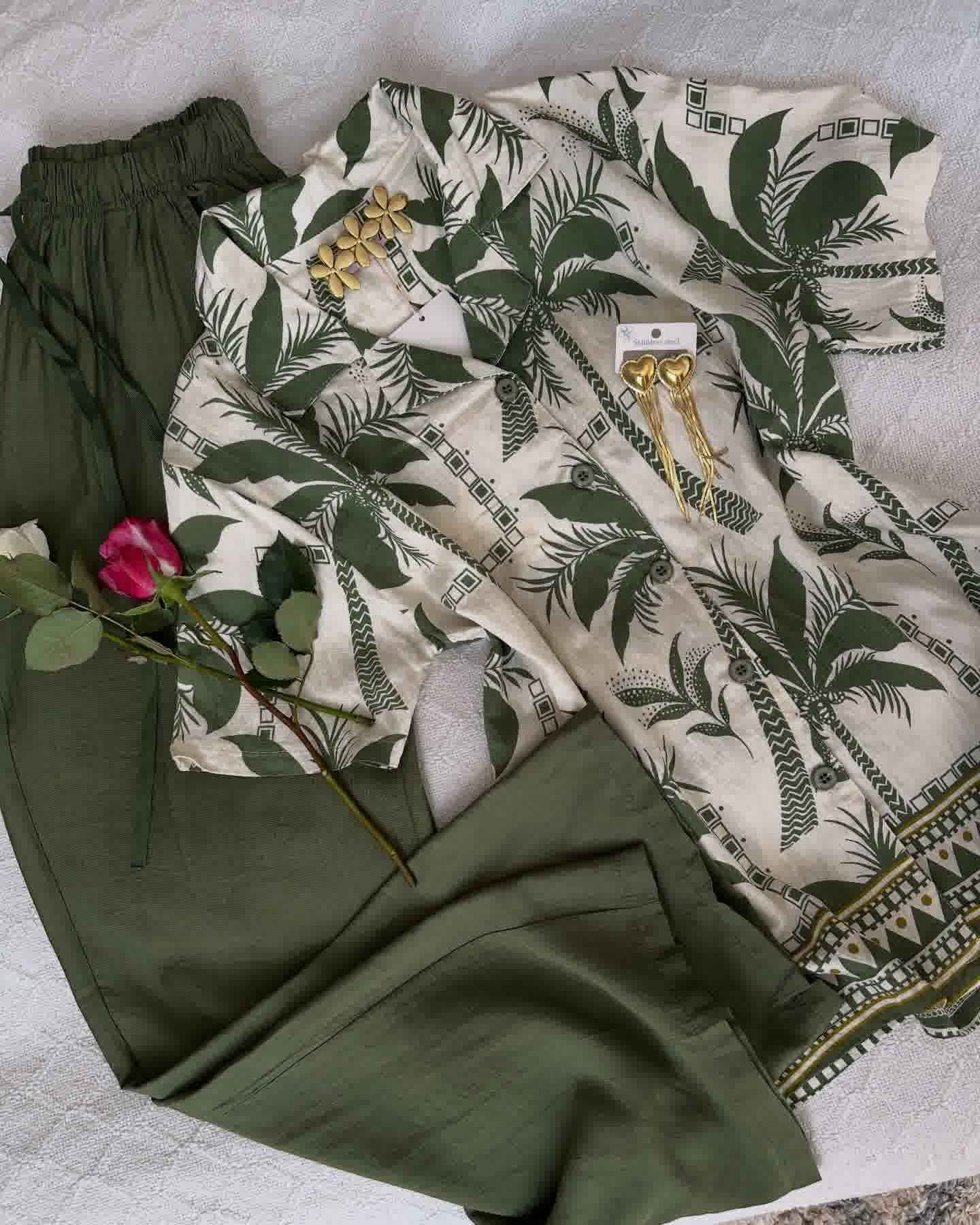 Homewear Angel's Secret dessin fleuri 