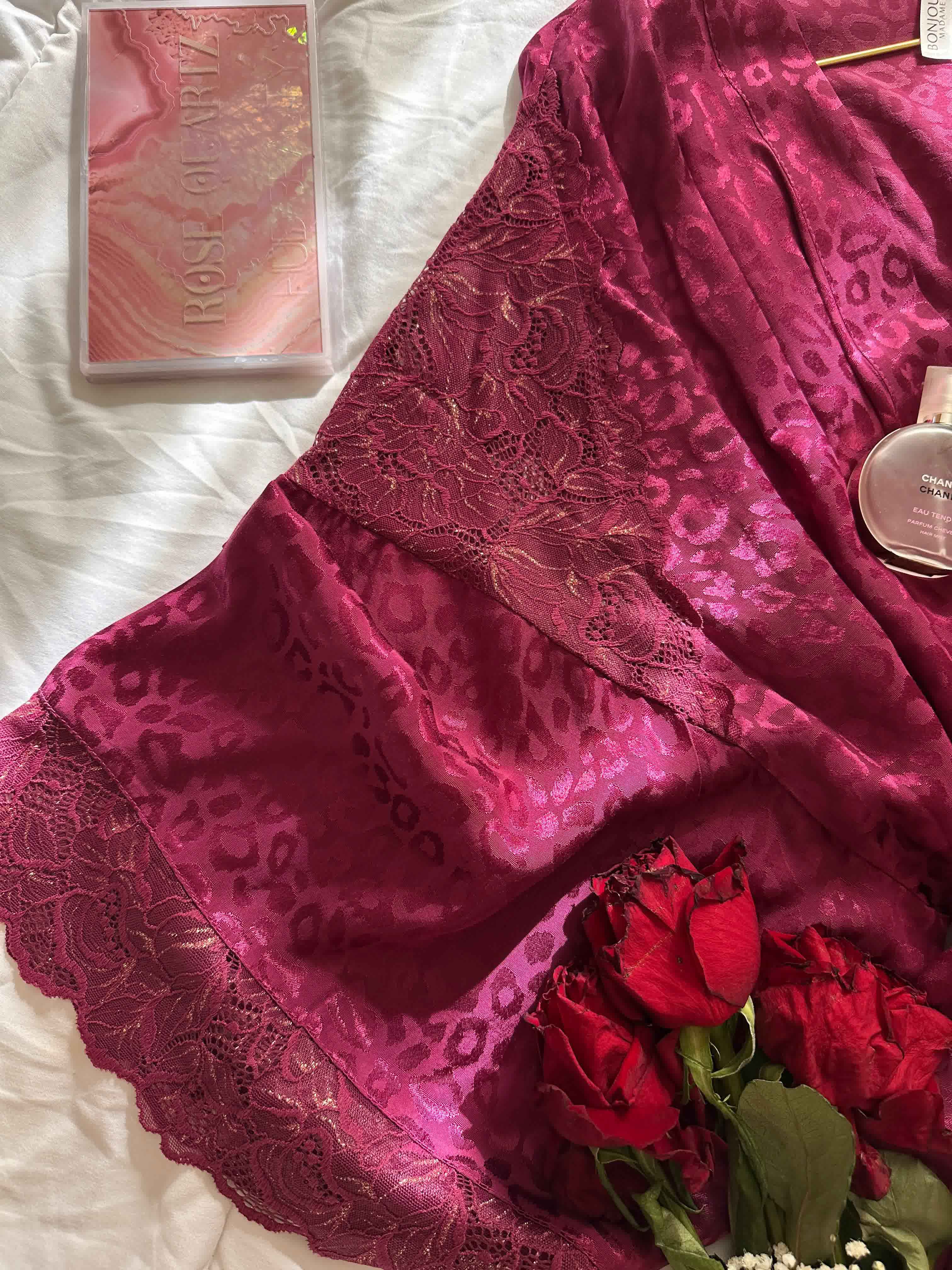 Deshabillé Bonjour violet 