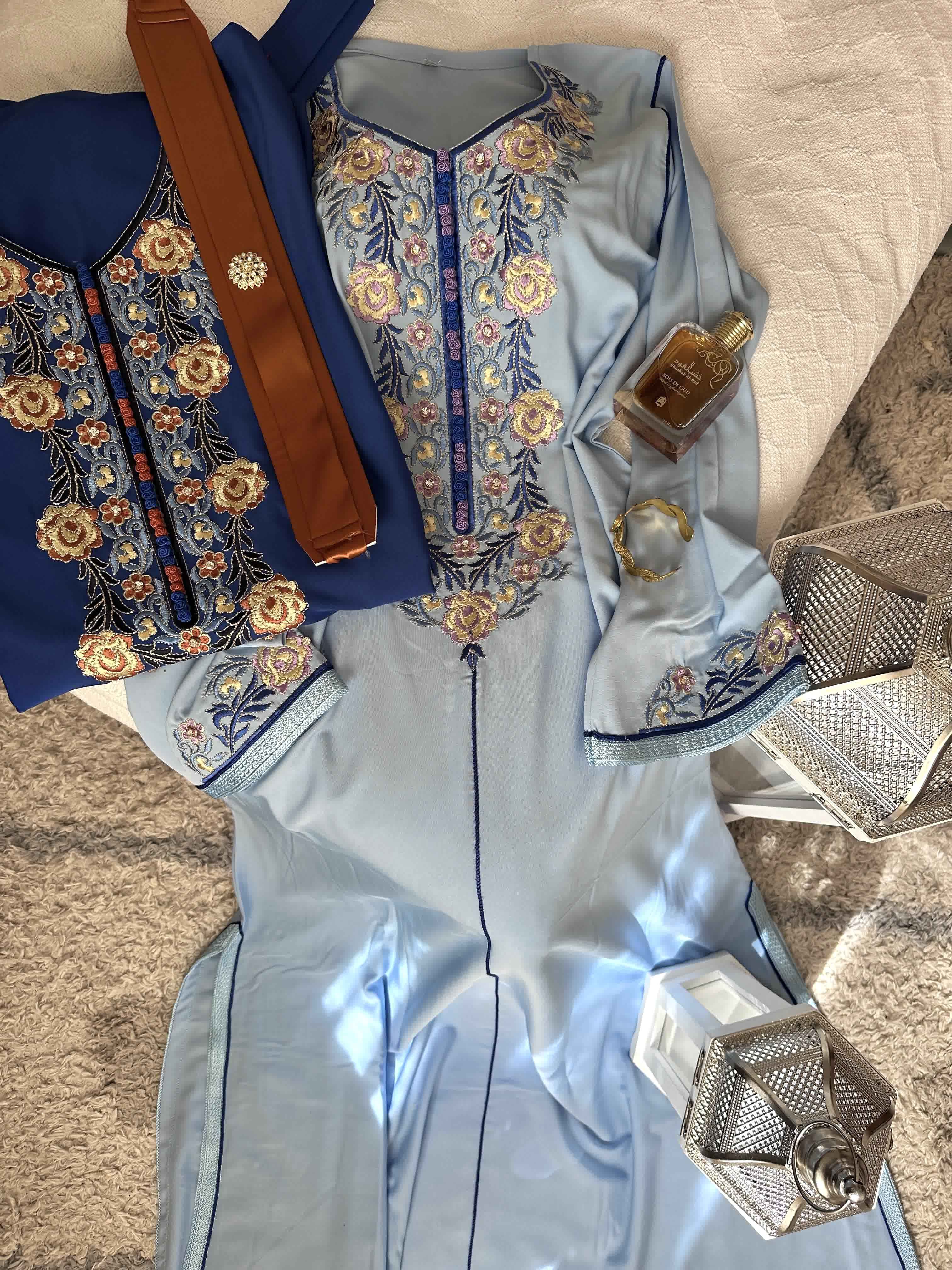 robe broderie floral 