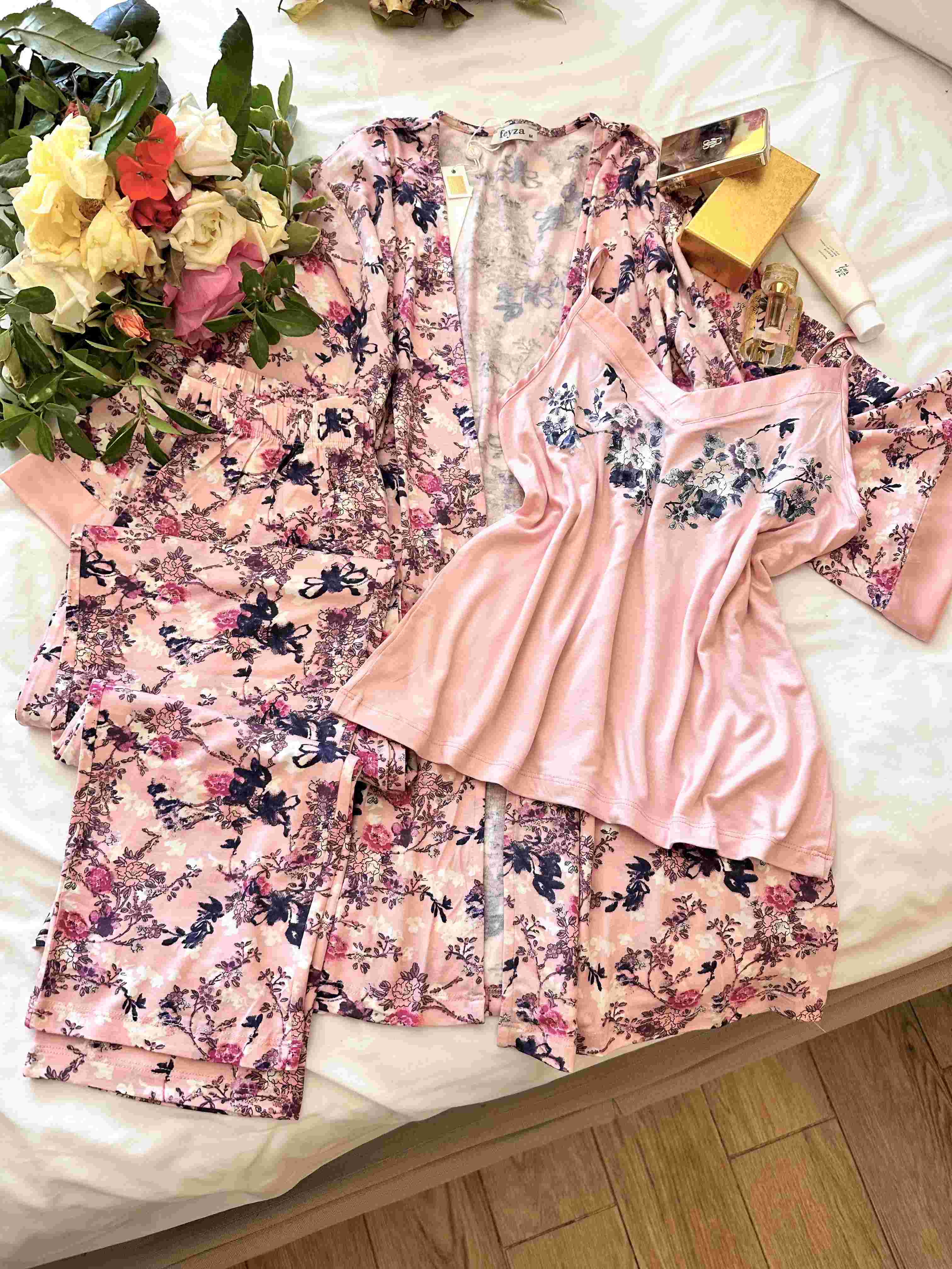 3pcs feyza bustier imprimé