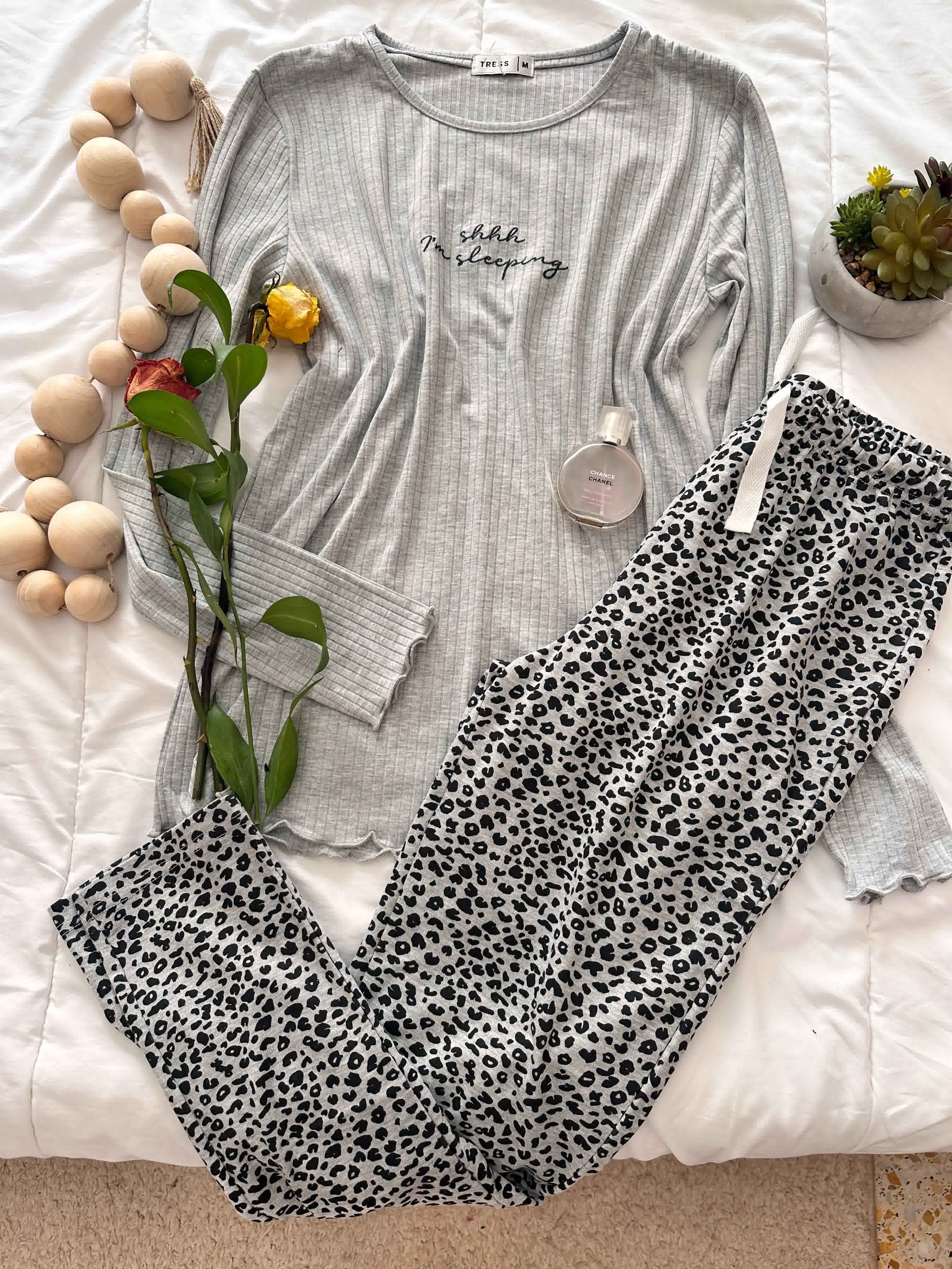 Pyjama Tress pantalon leopard 