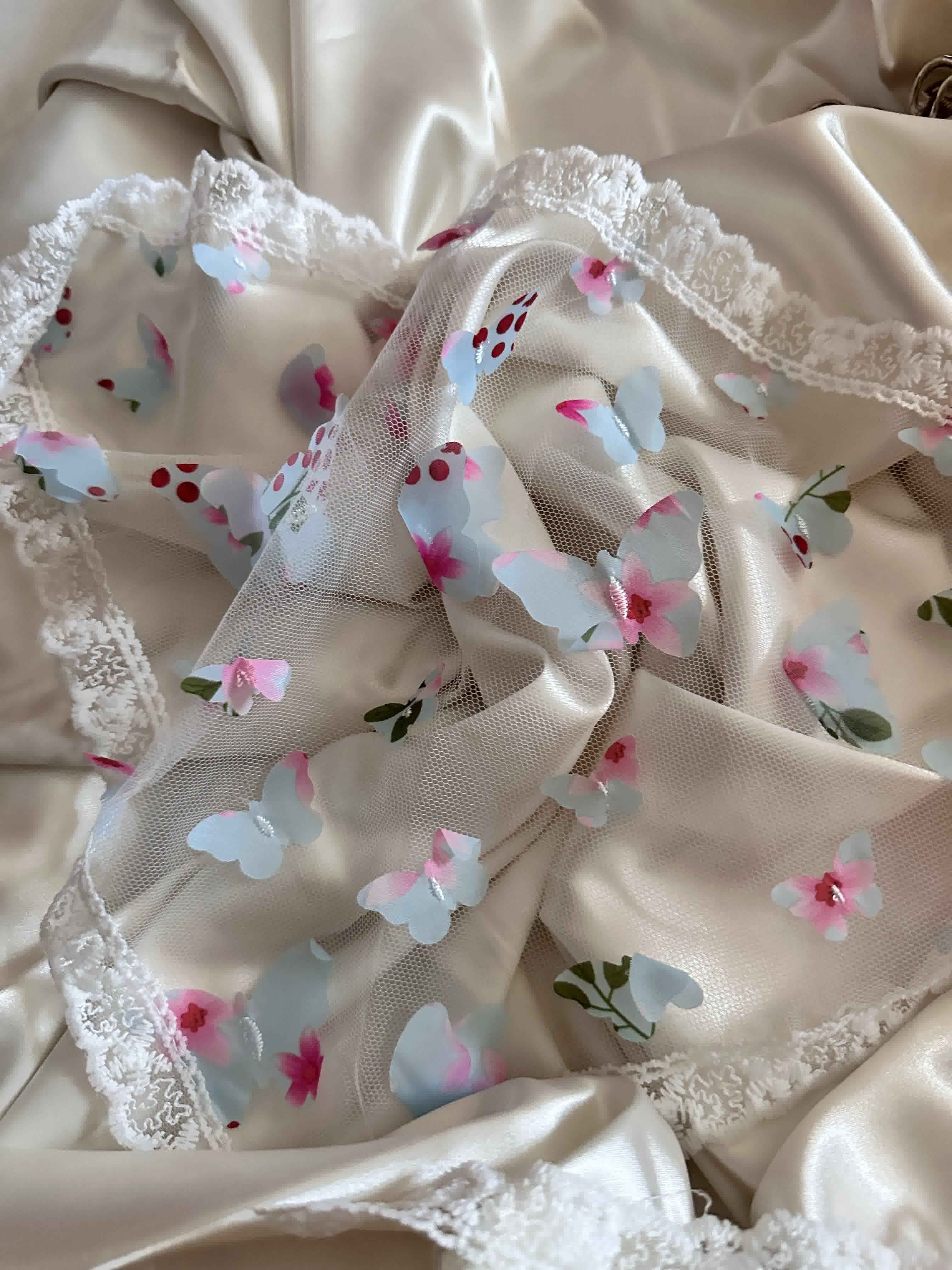 Foulard butterflies