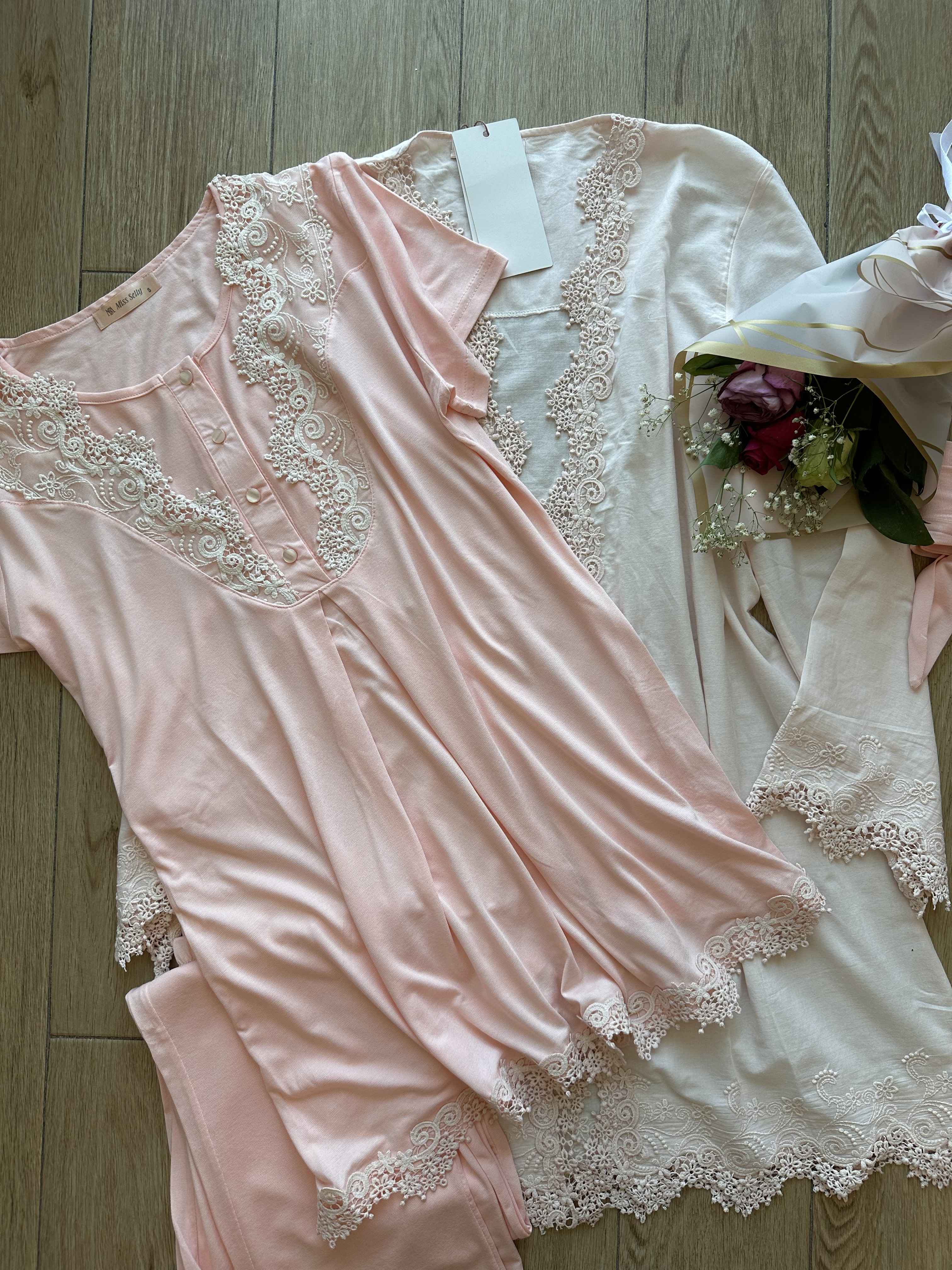 3pcs enceinte tuba rose 