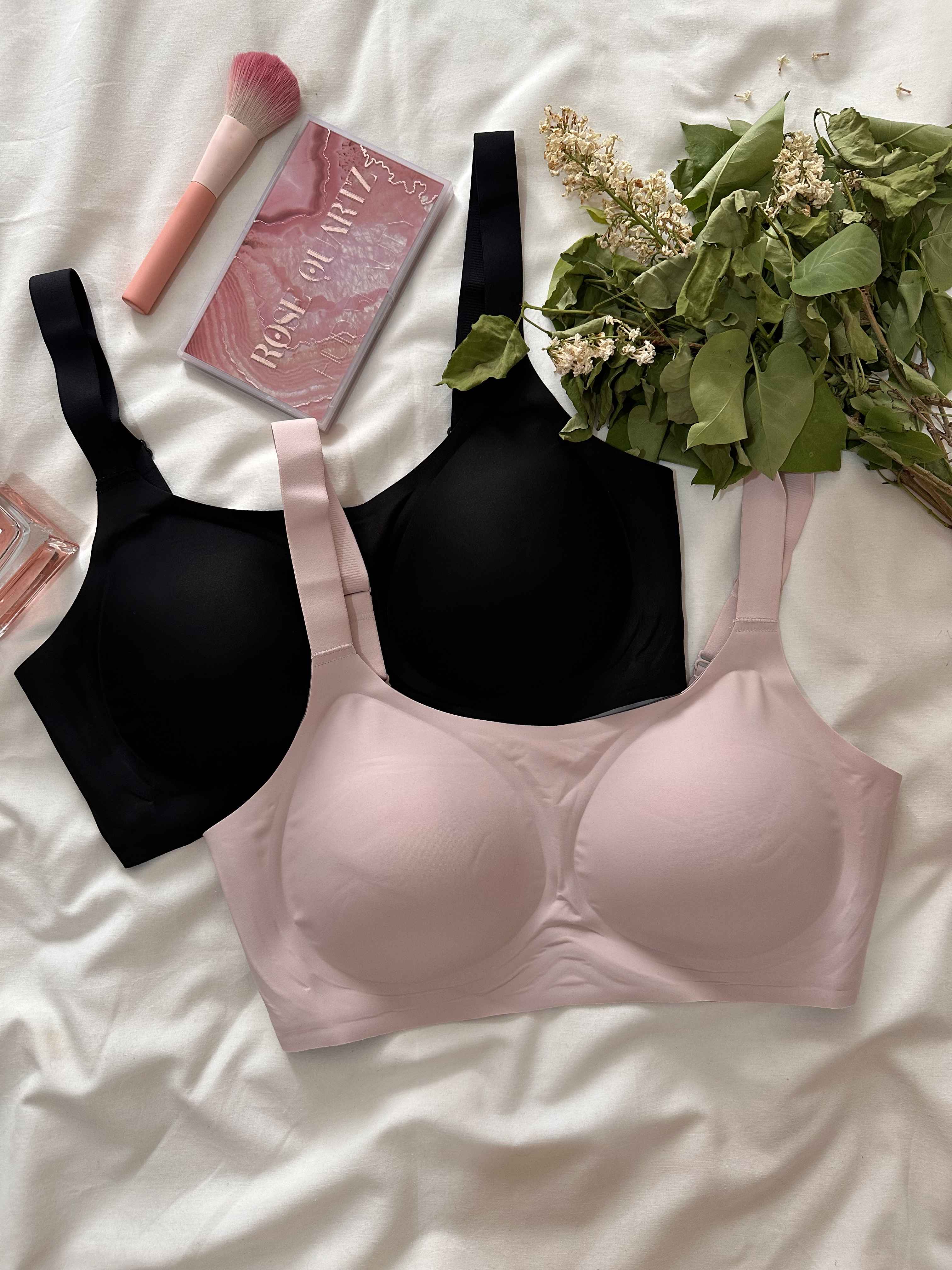 brassiére H uni grandes tailles 