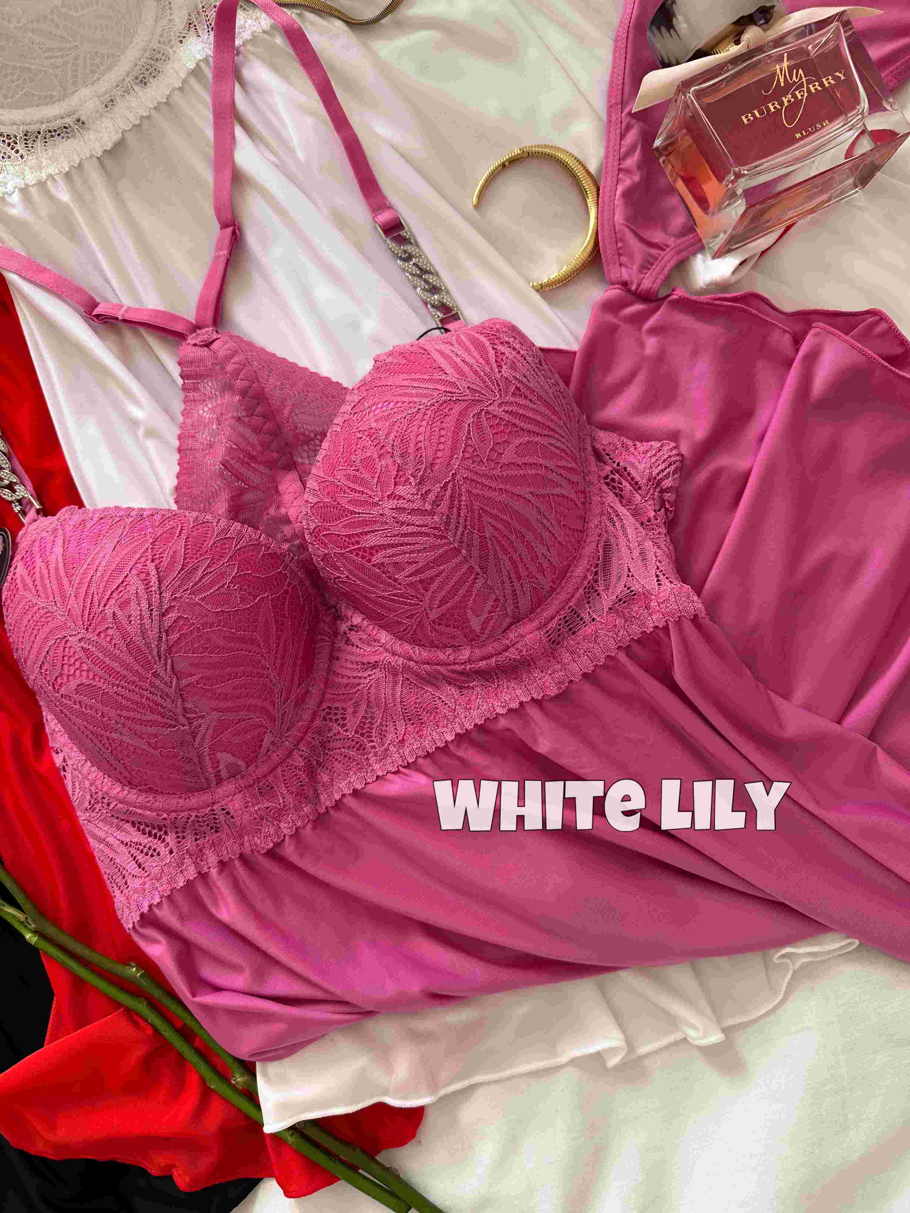 nuisette H chaine argenté 