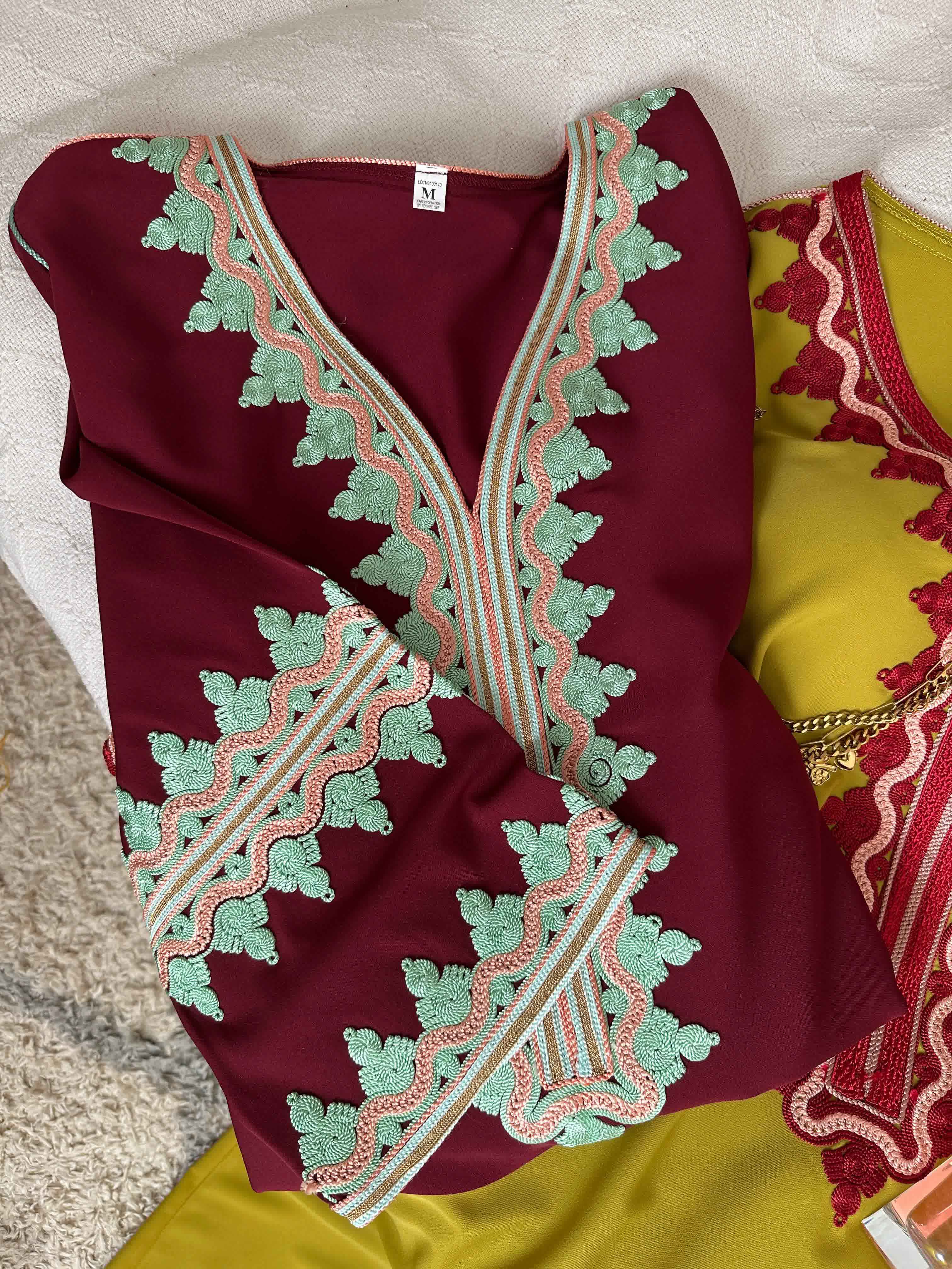 Robe gros-fil deux lignes 