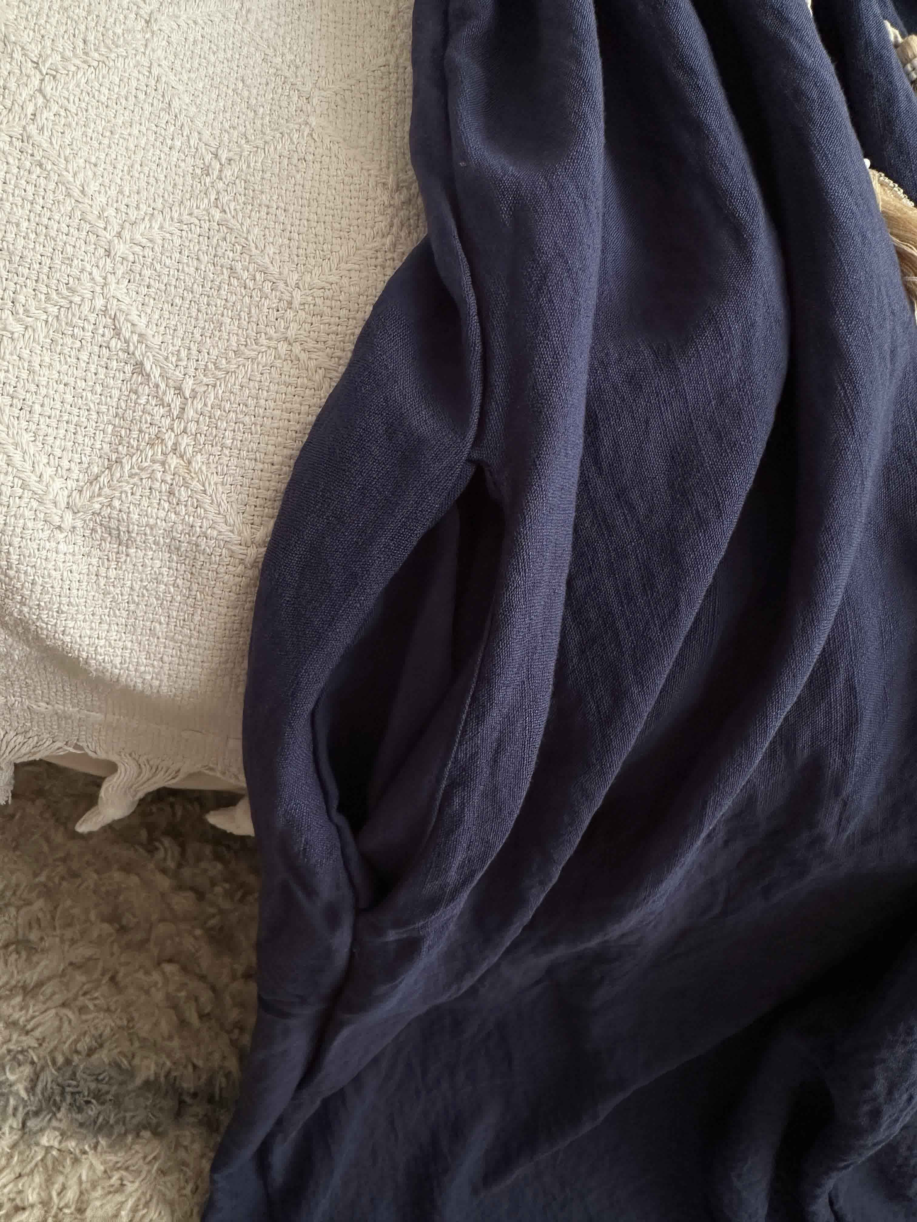 Robe lin galon khicha 