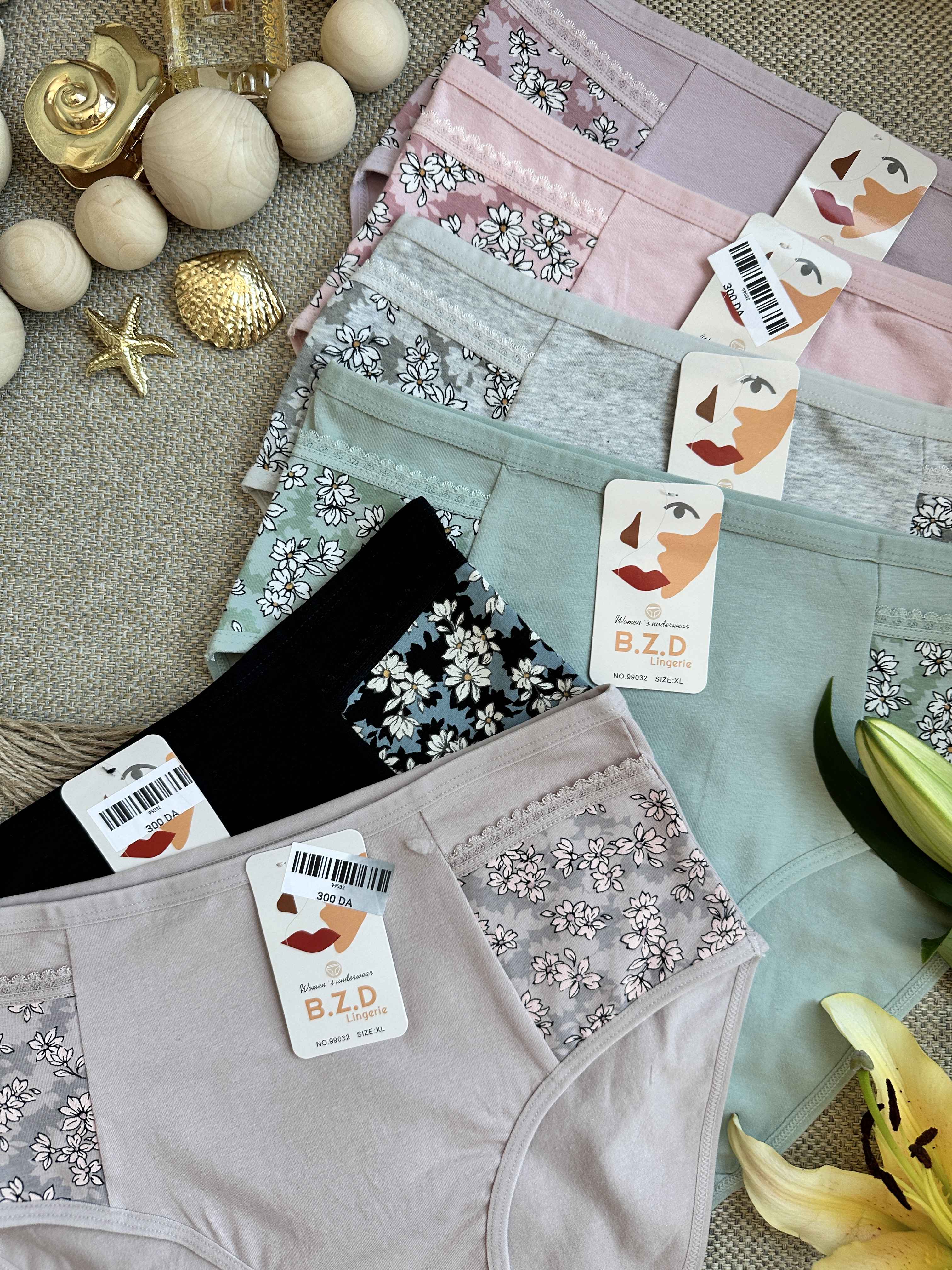 Culotte BZD côté fleur 