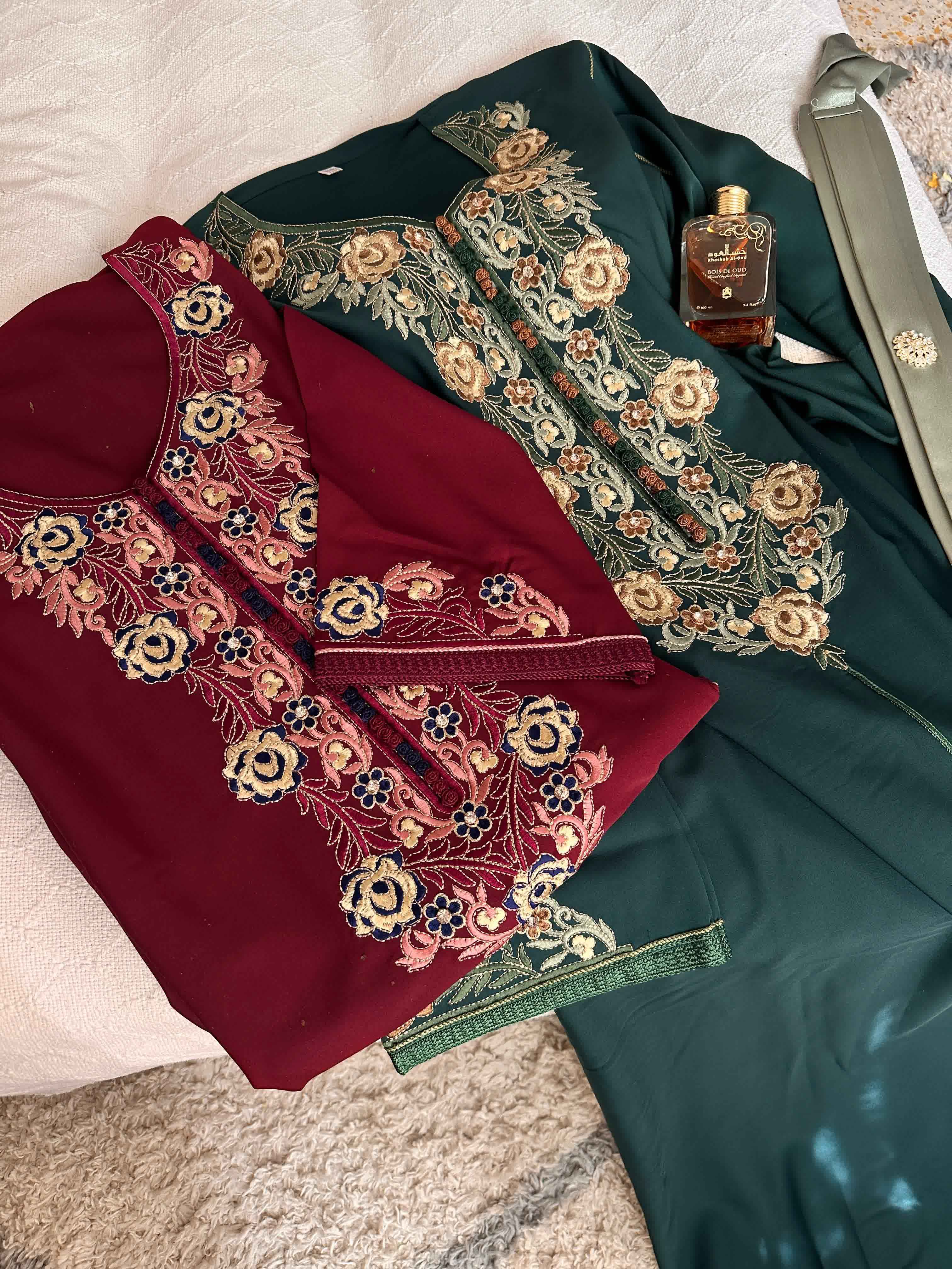 robe broderie floral 