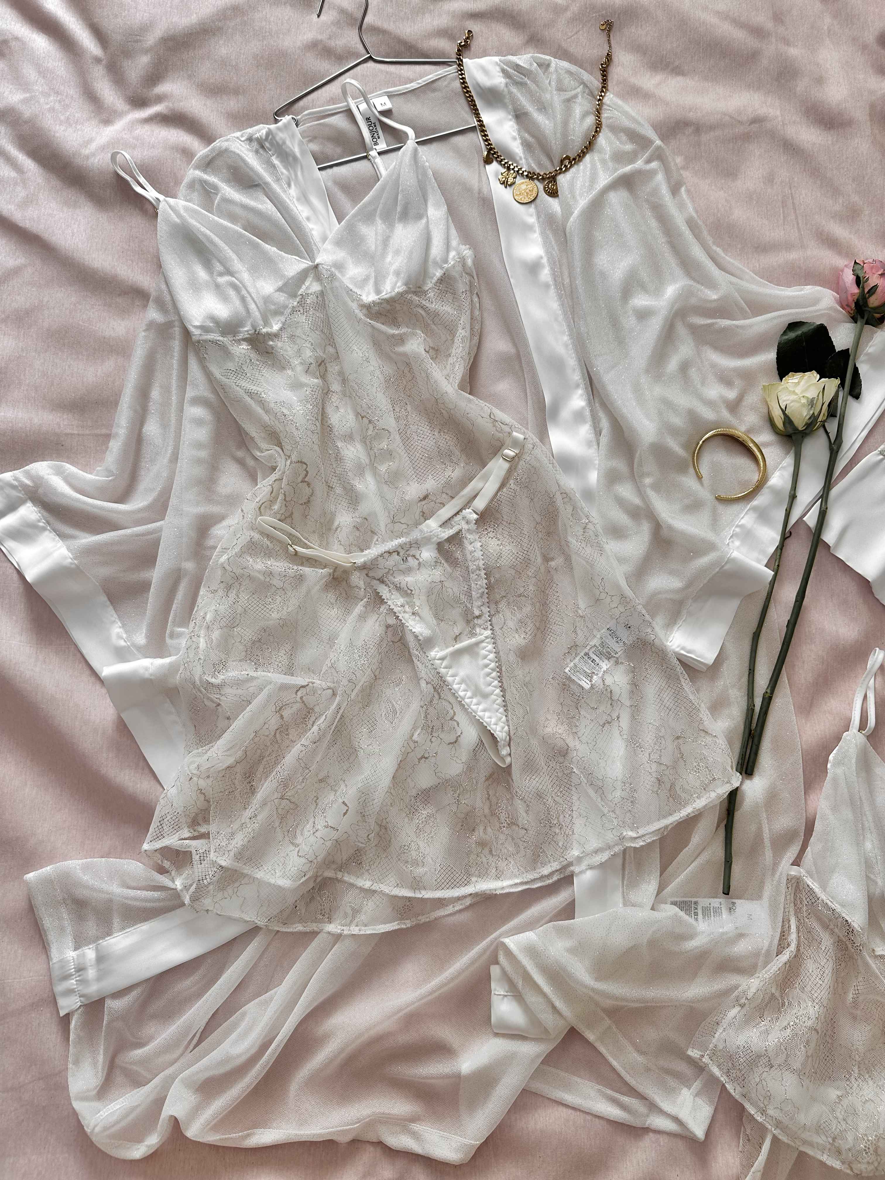 bridal set bonjour rose*blnc (7 pieces) 