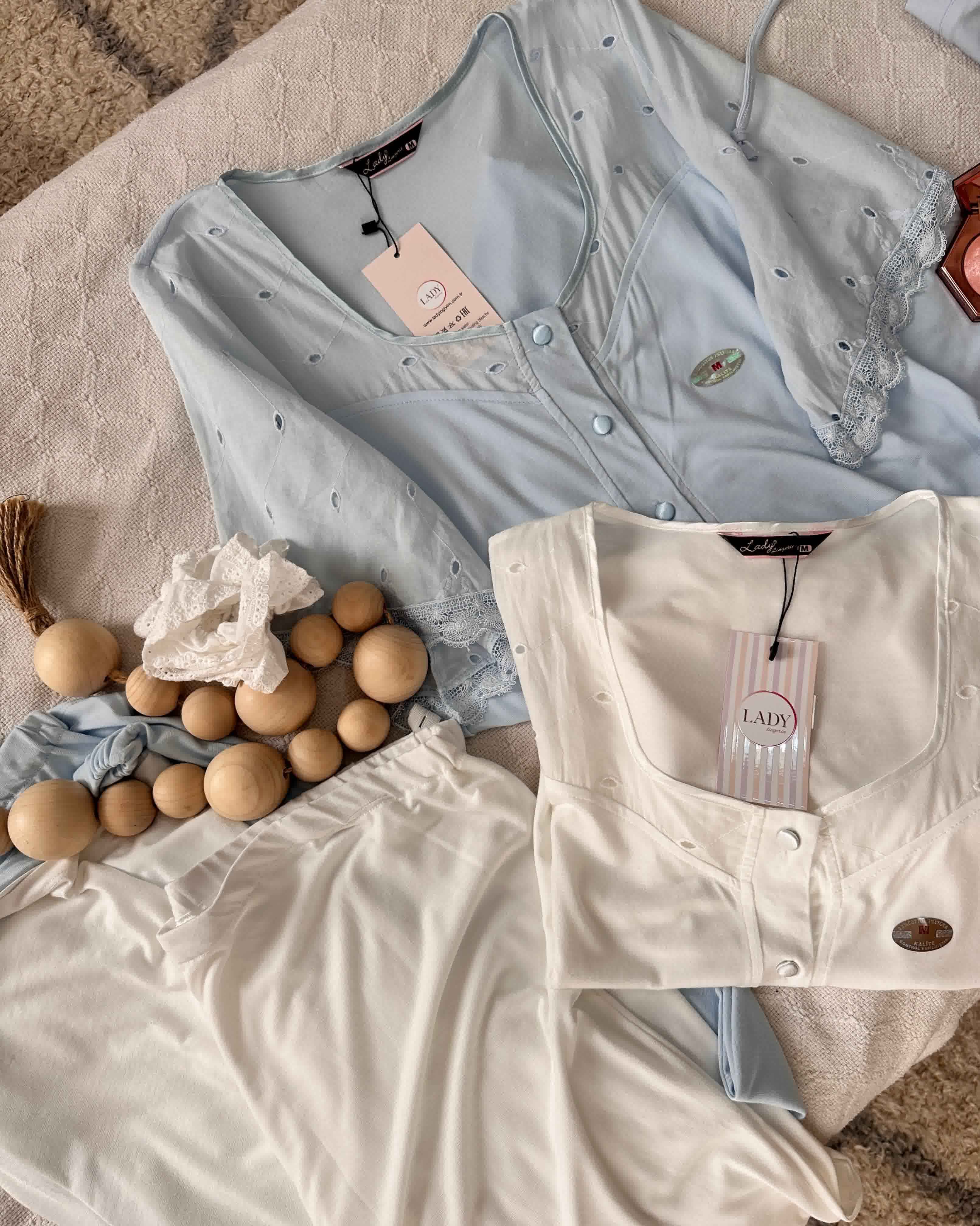 Pyjama de grossesse Lady demi-manche sans dentelle