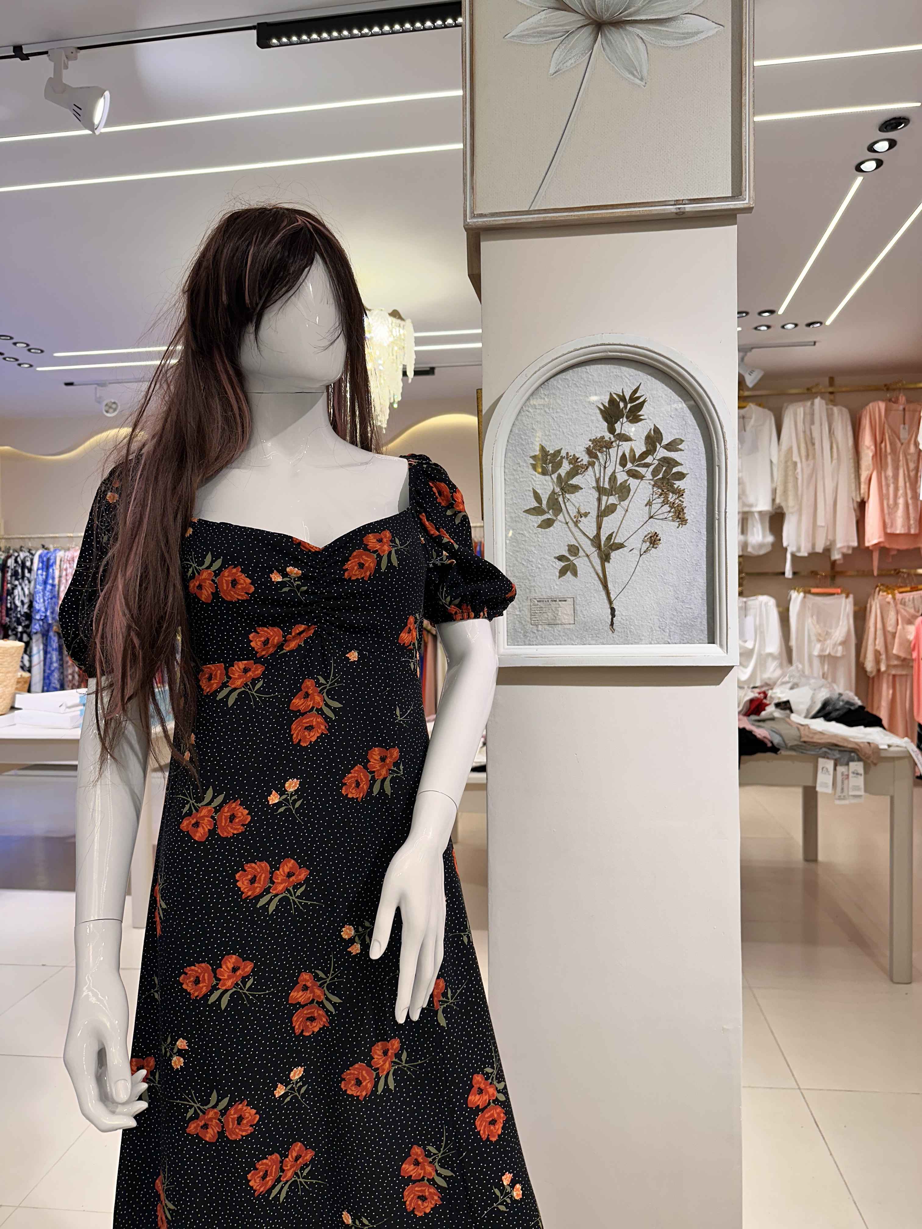 Robe noir Ibiza longue 