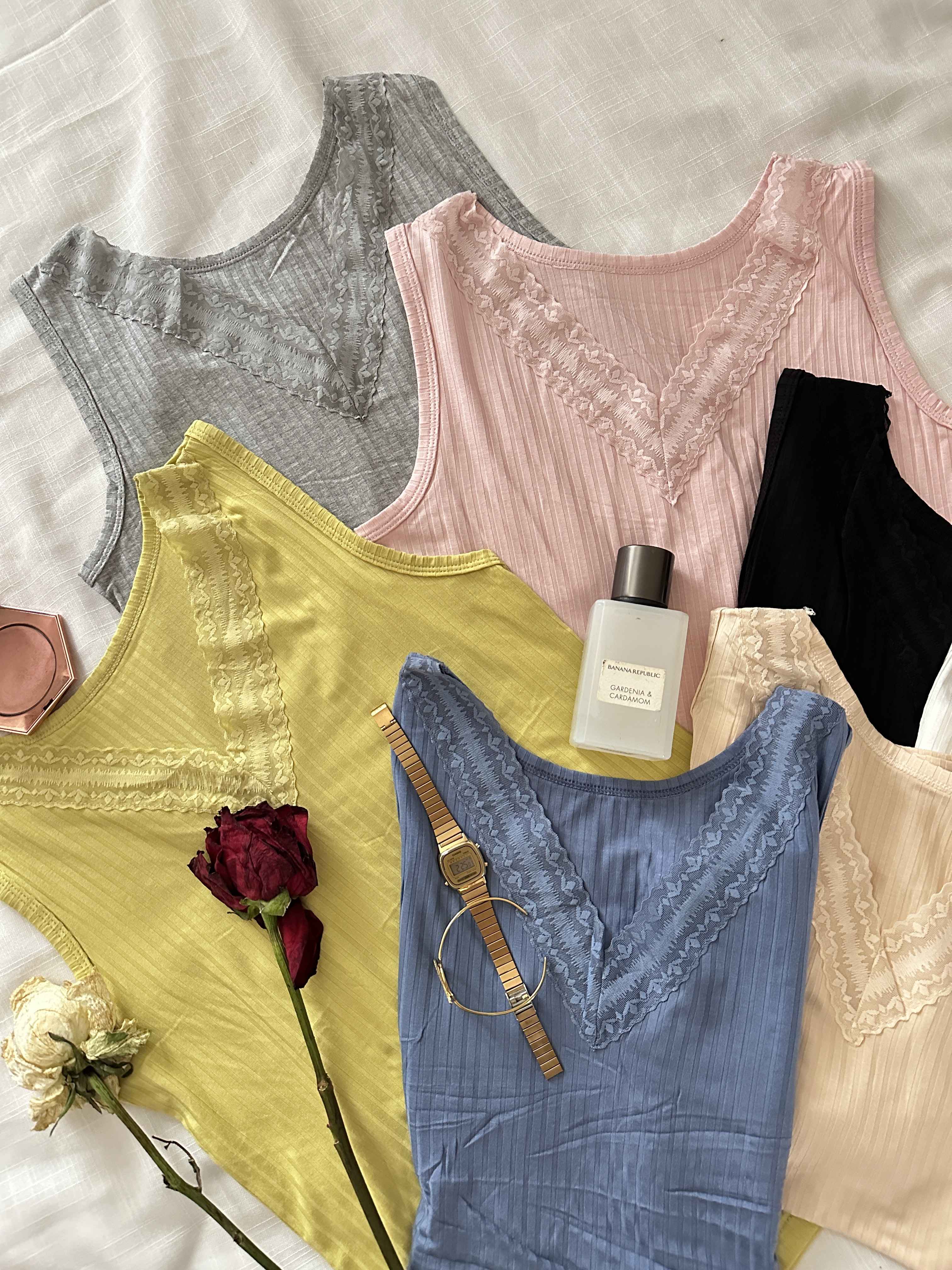 debardeur feston large