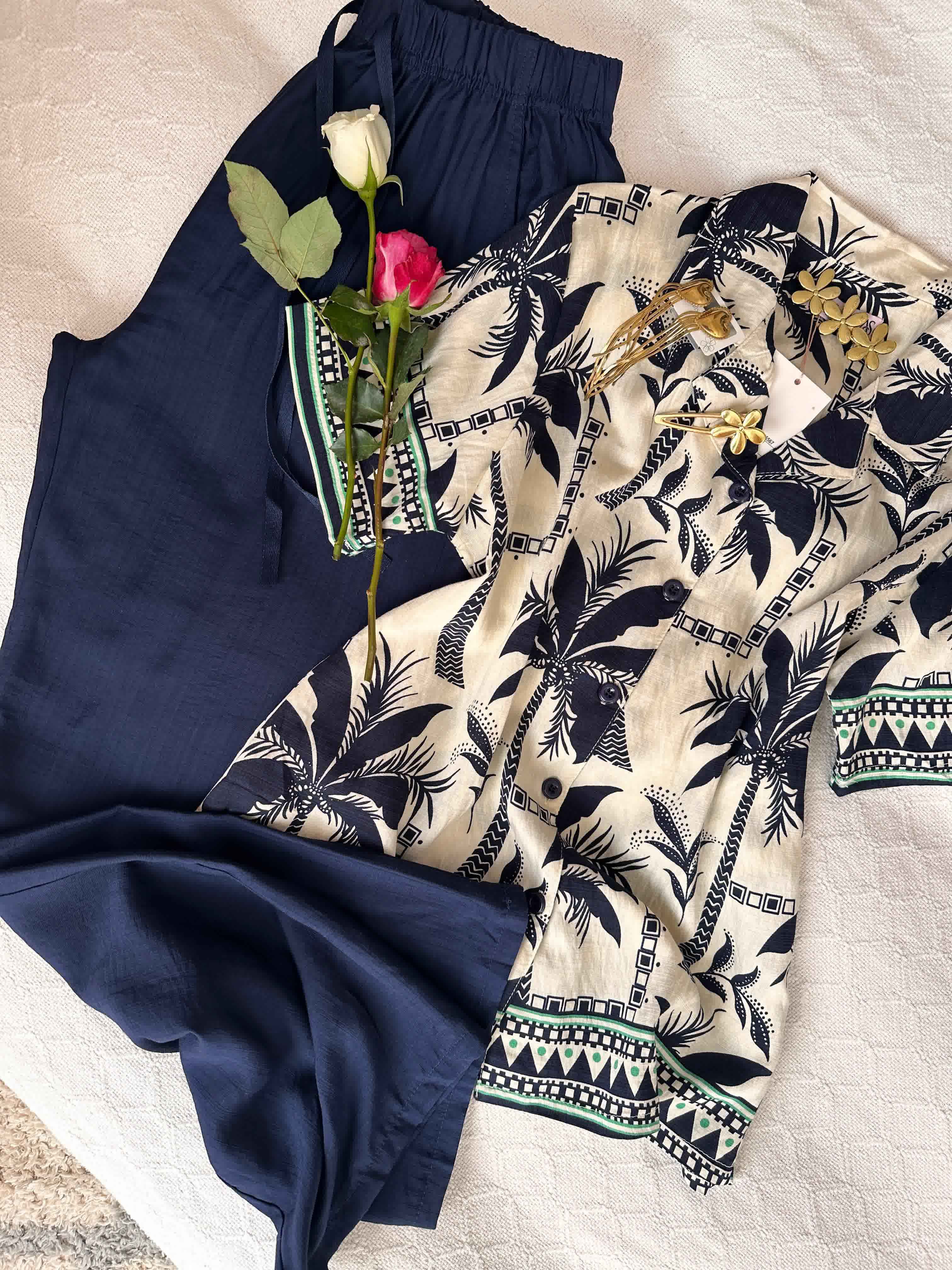 Homewear Angel's Secret dessin fleuri 