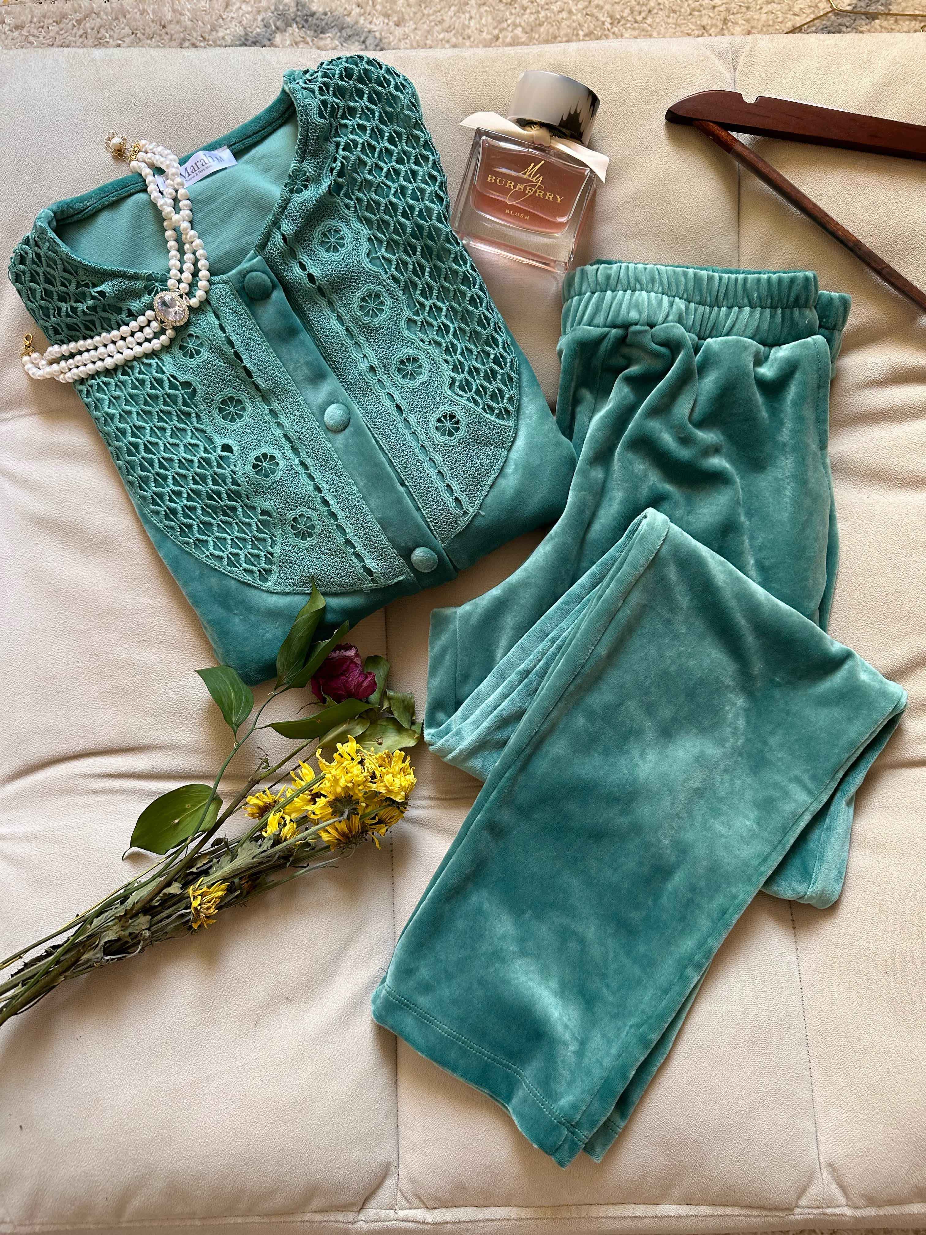 pyjama marah crochet poitrine 