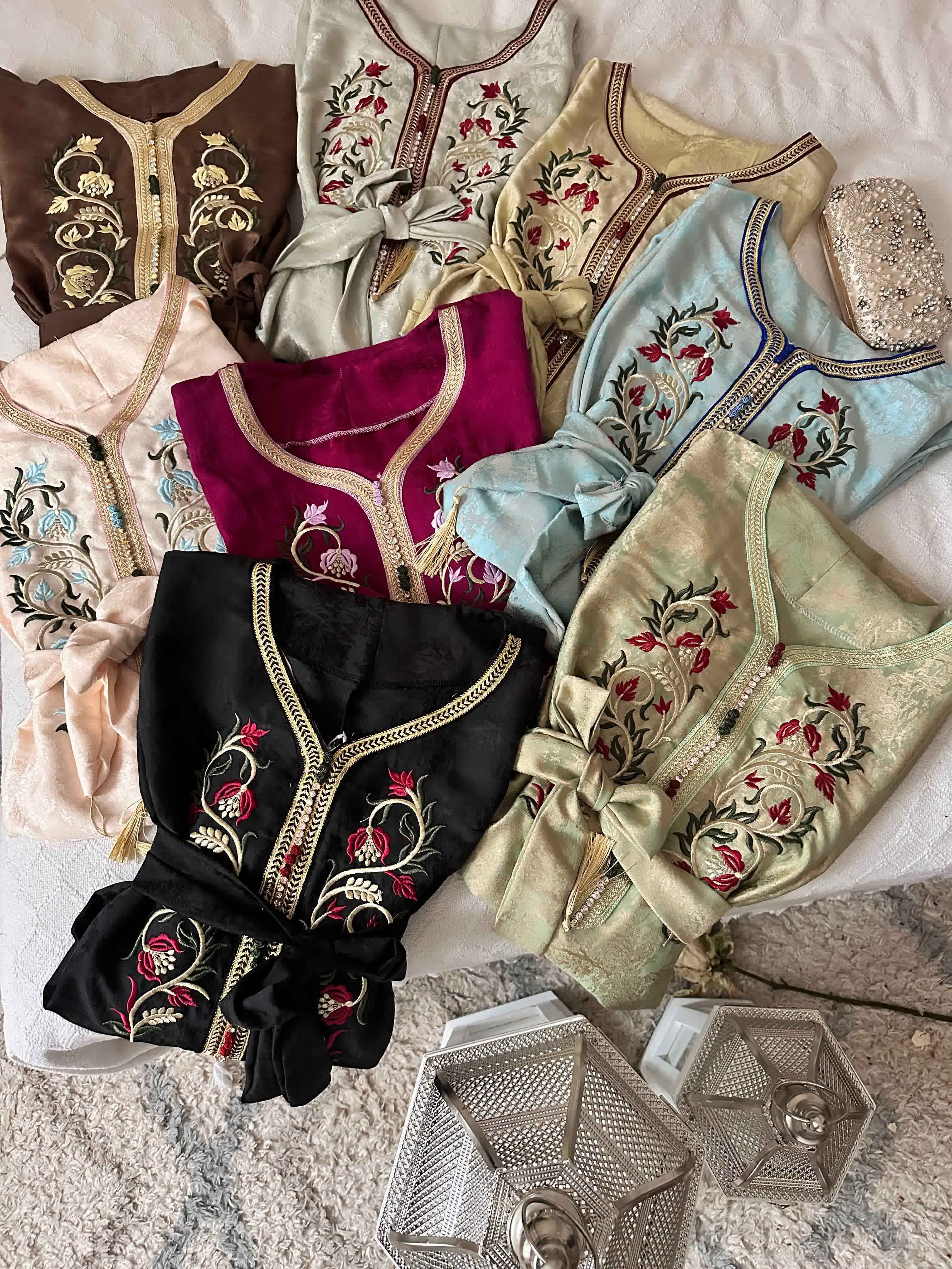 robe kemkha broderie doré