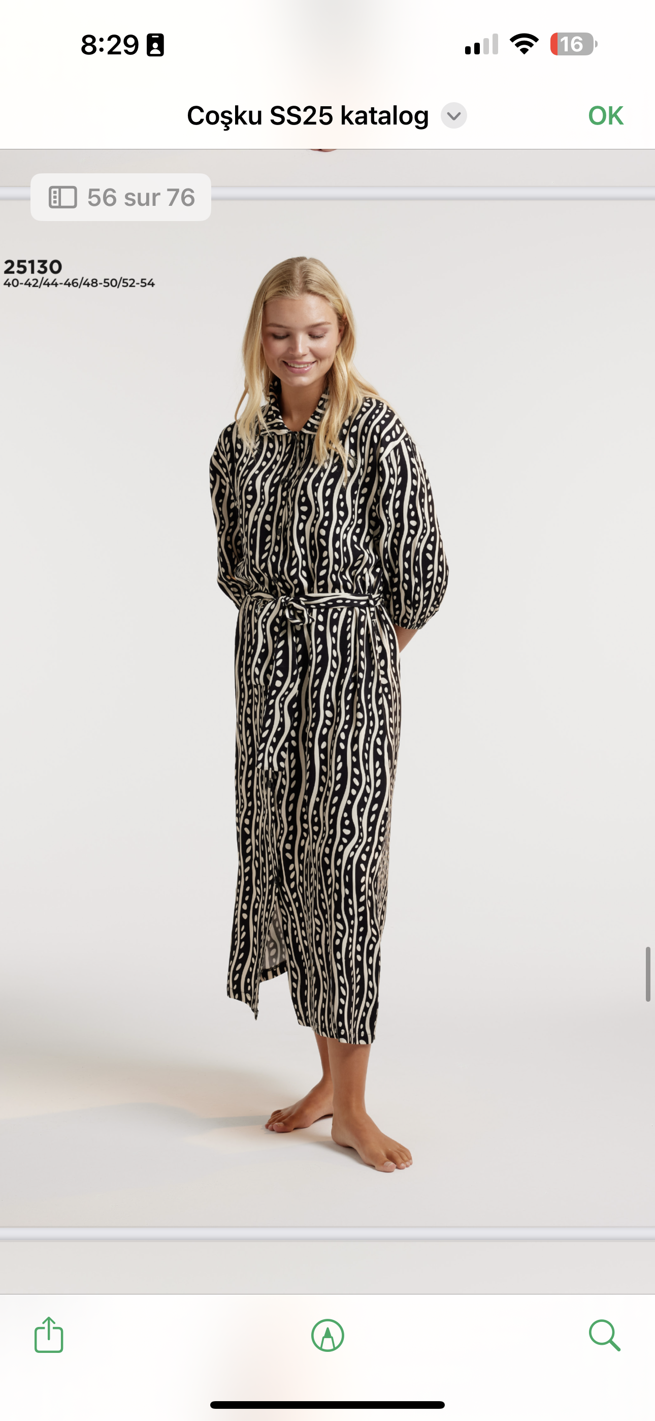 robe cosku noir/beige