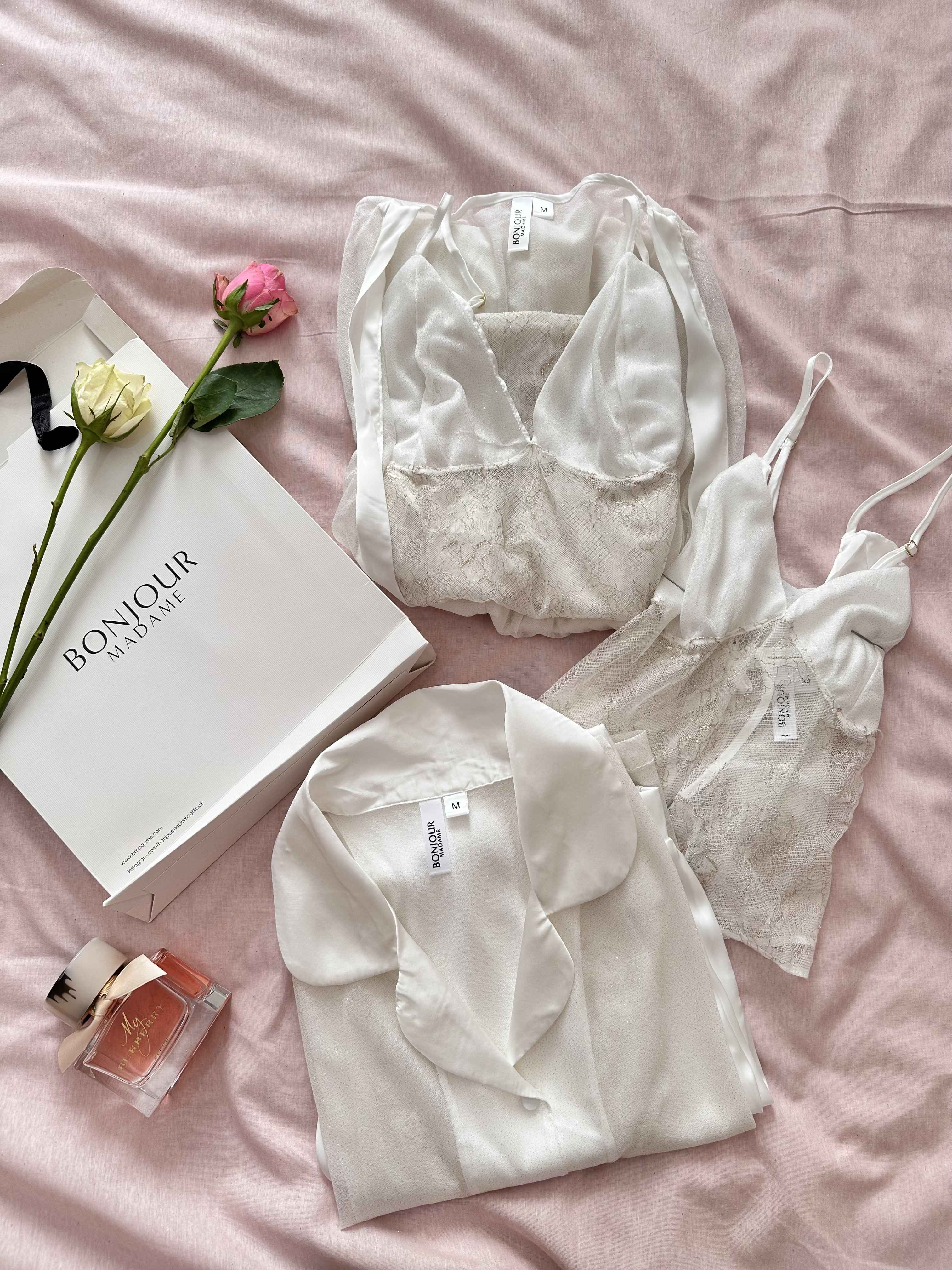 bridal set bonjour rose*blnc (7 pieces) 