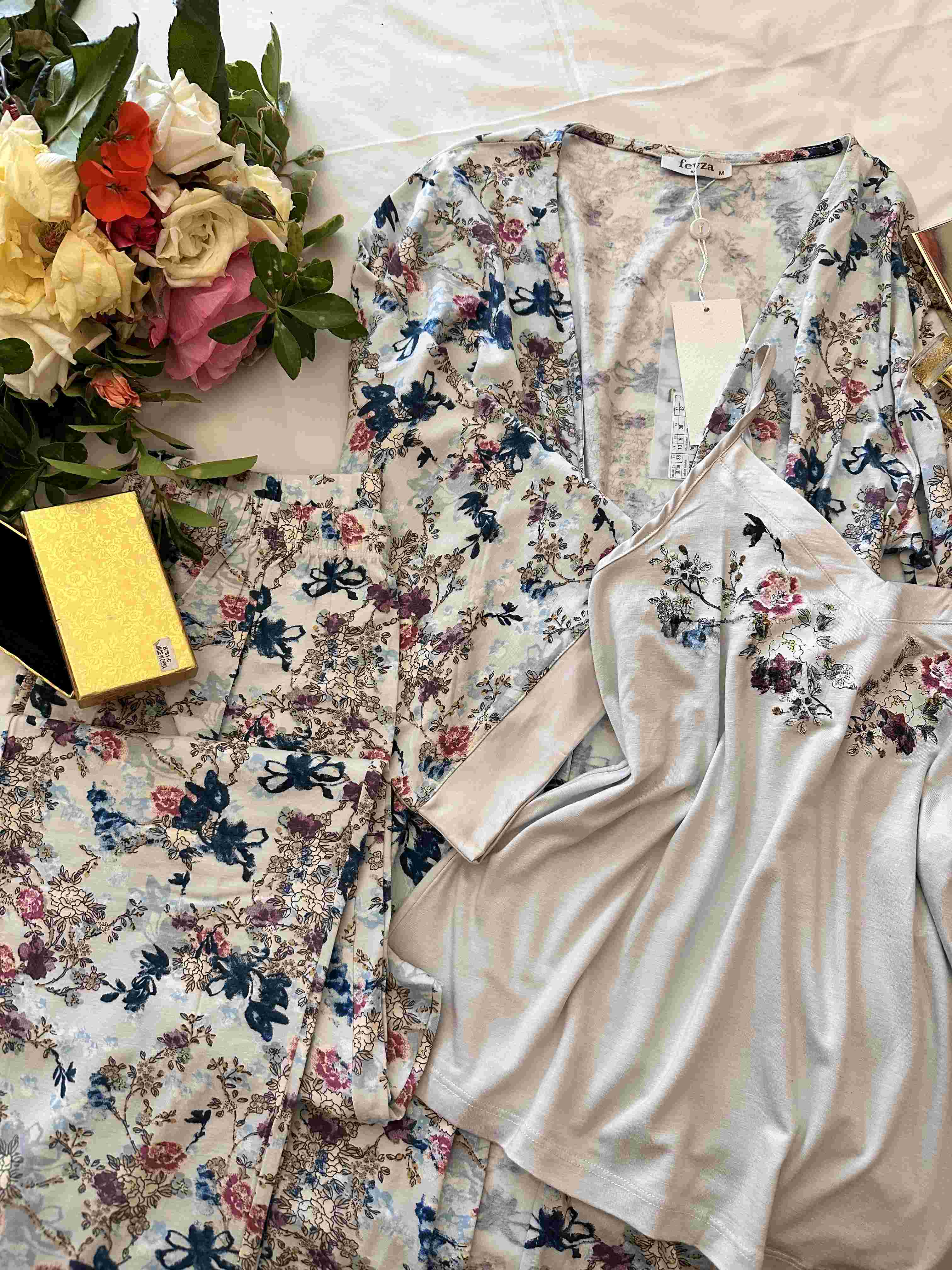 3pcs feyza bustier imprimé 