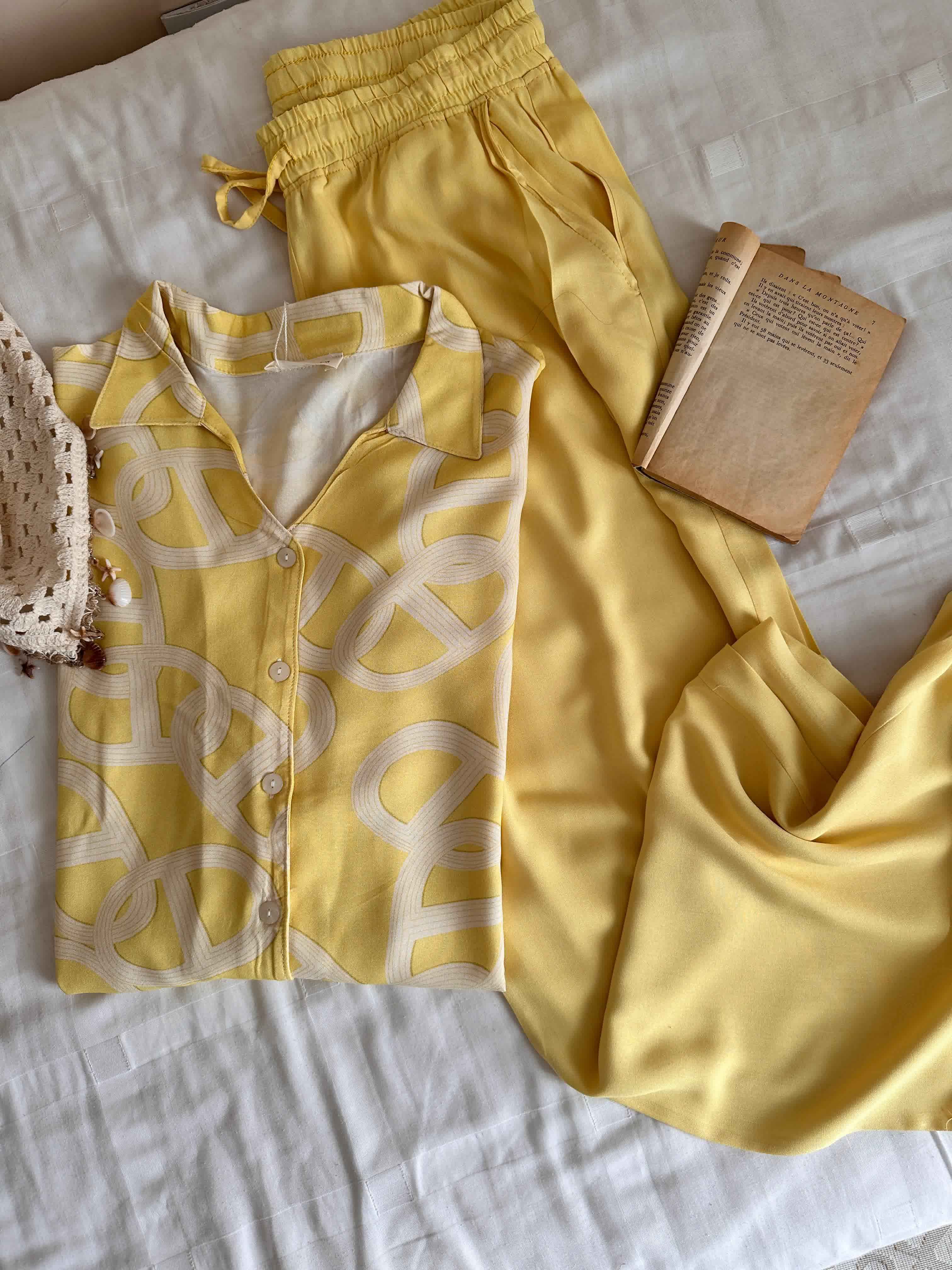 Homewear Jaune à manche 
