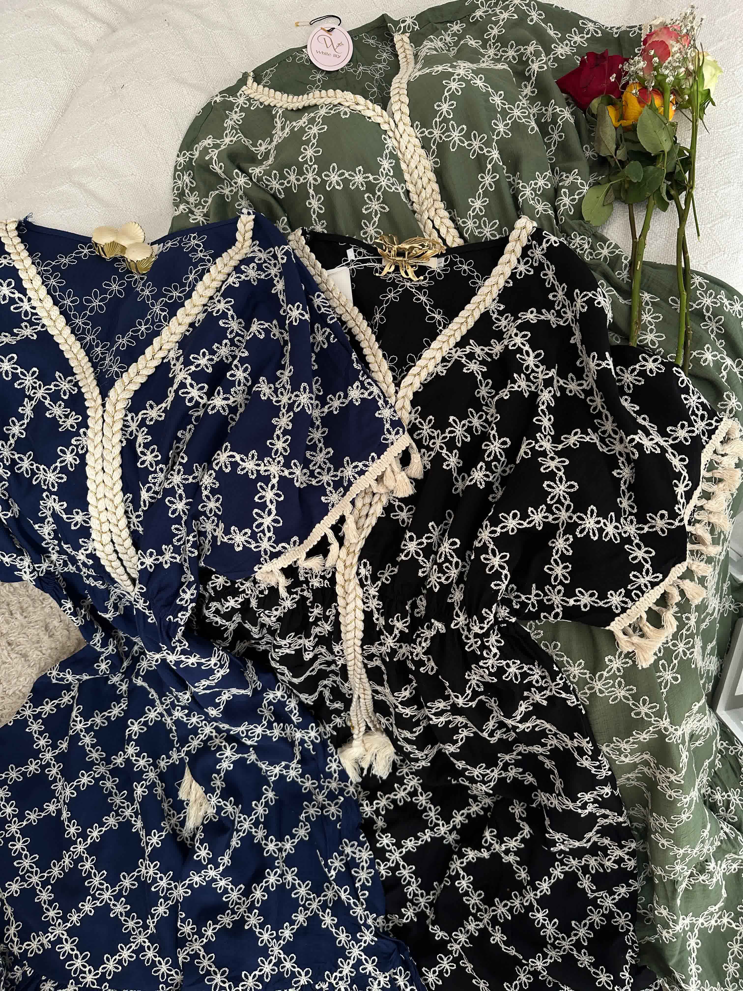 robe broderie blanche 