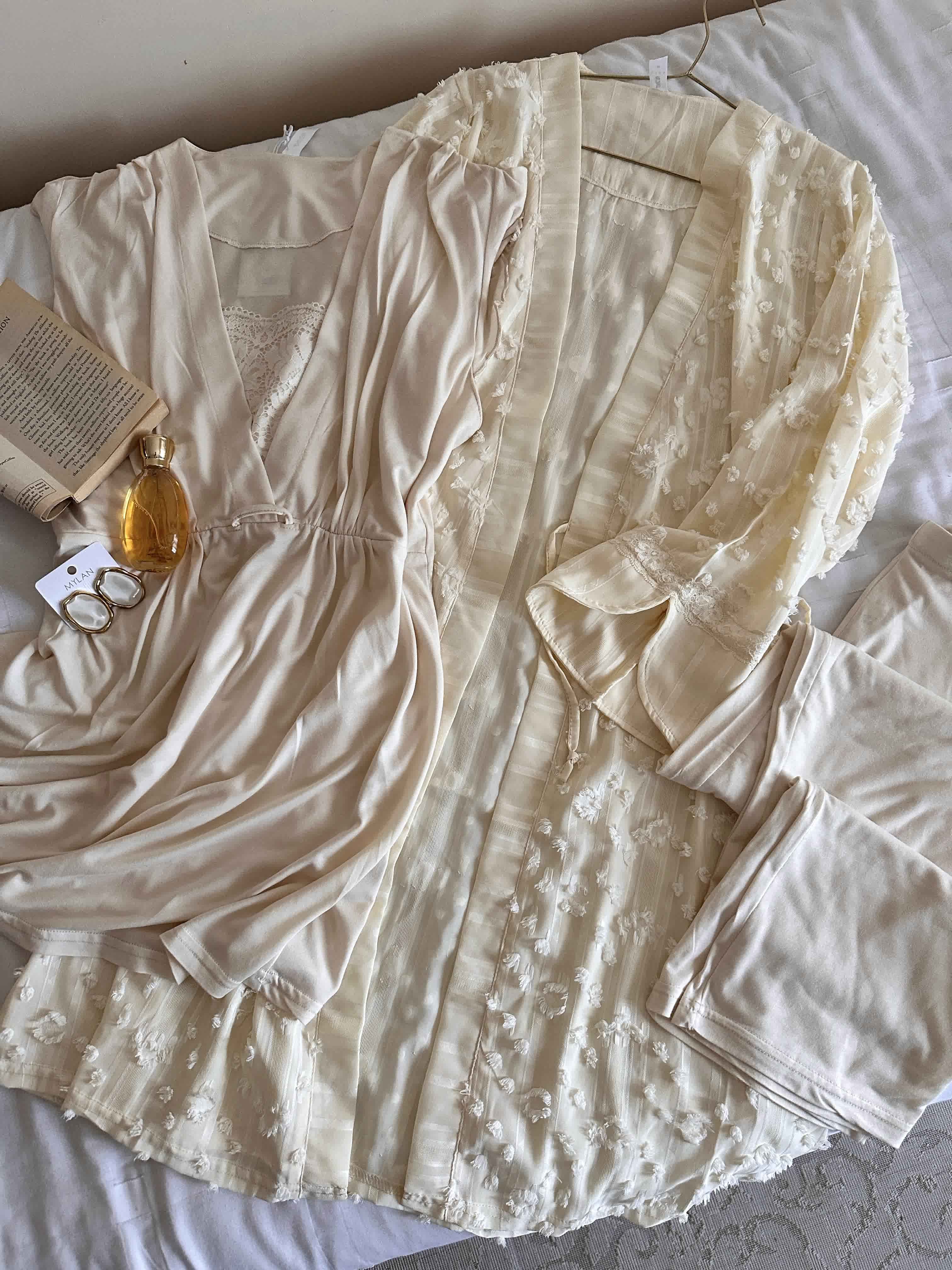 3Pcs Bone kimono cheveulu 