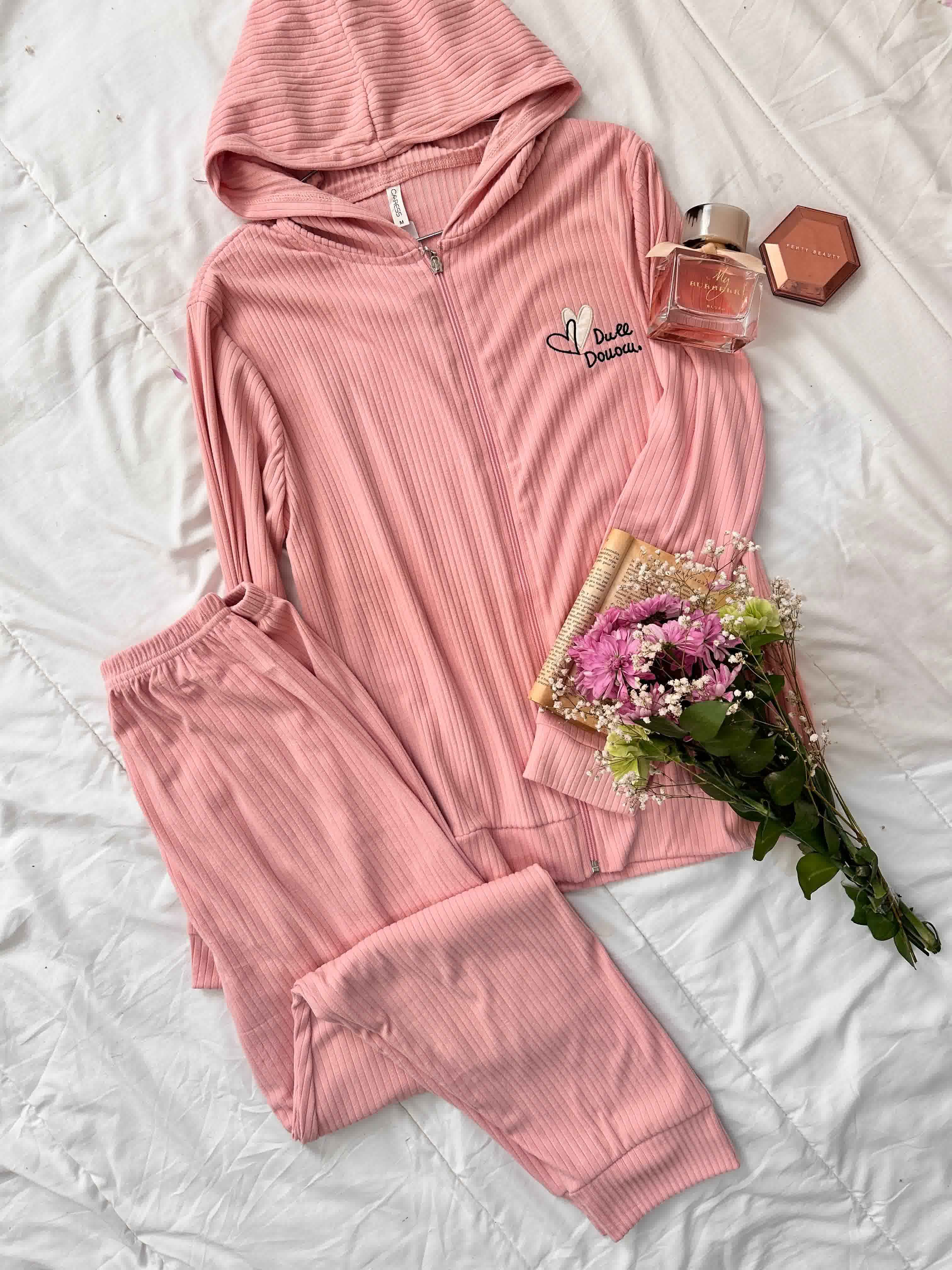 Pyjama Caress capuche 