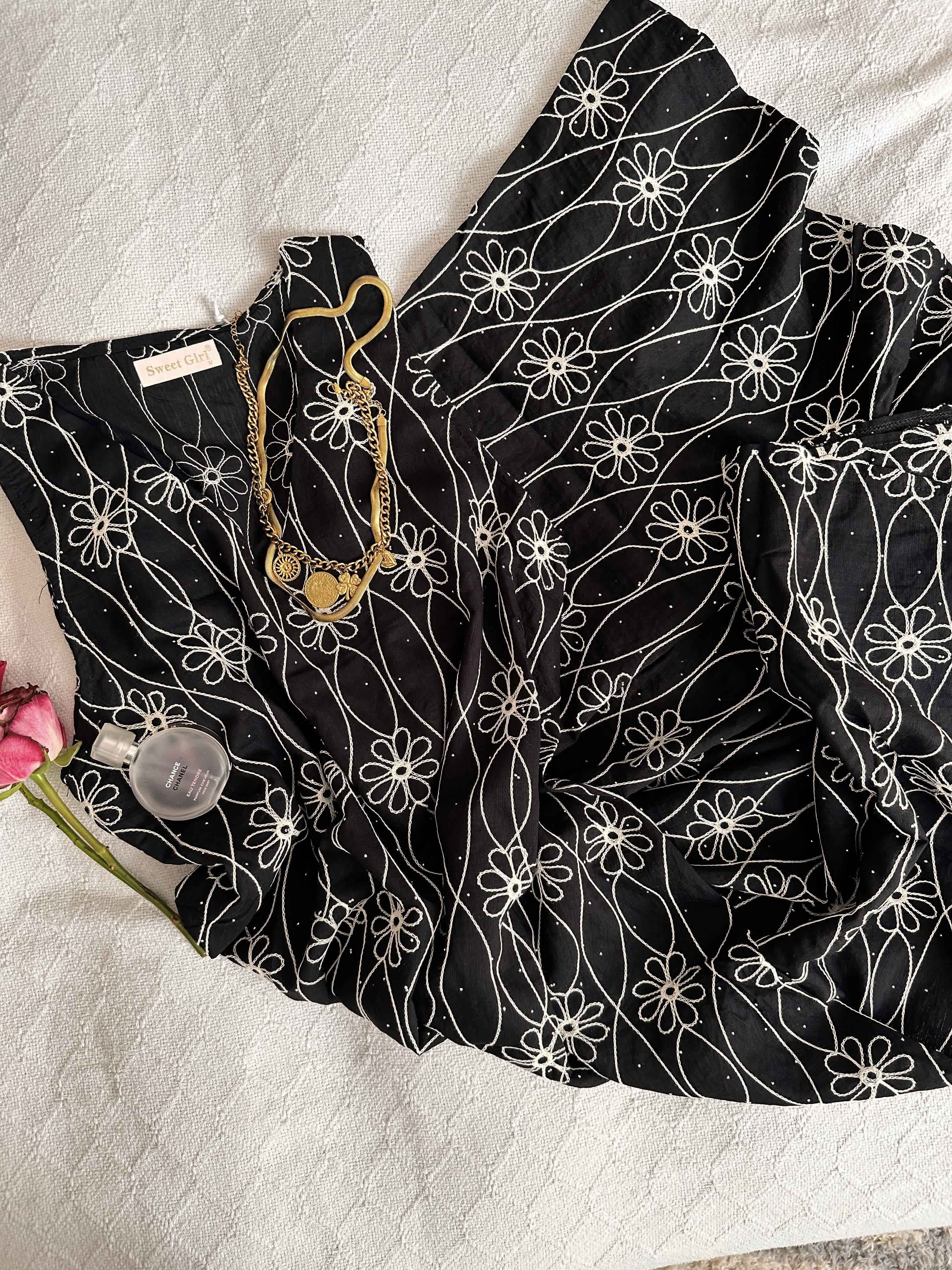 Robe broderie