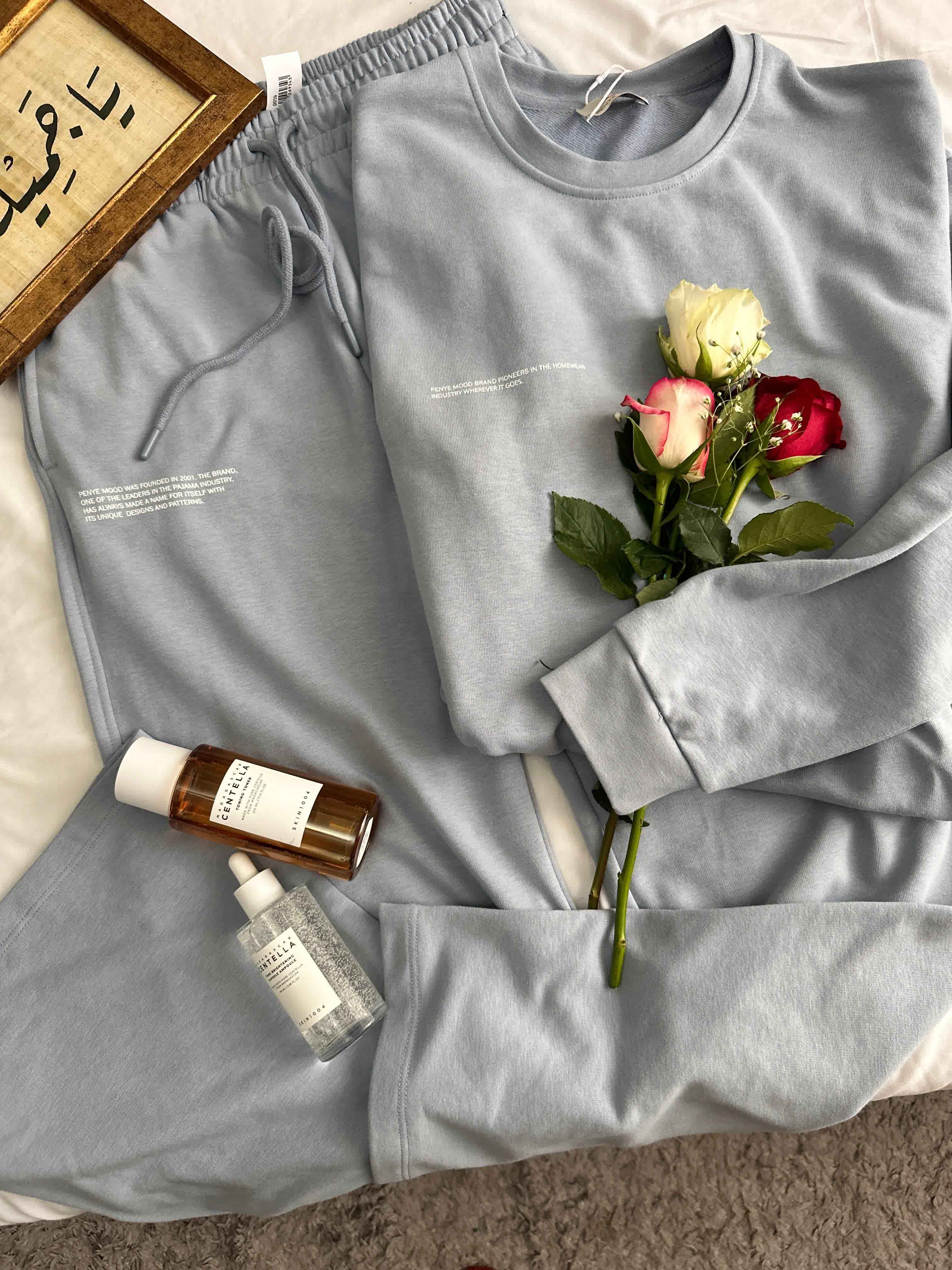 Homewear penyemood Bleu clair