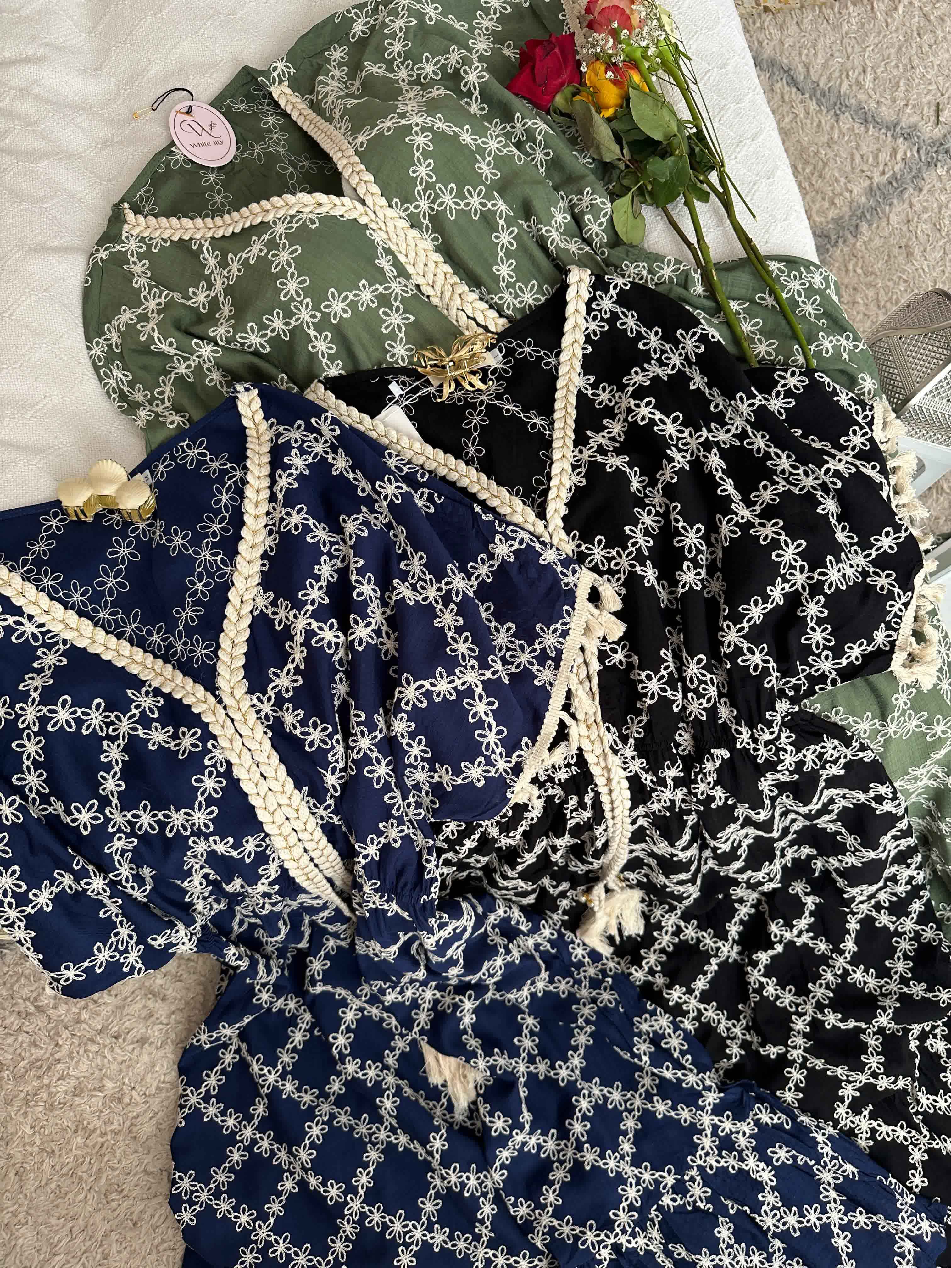 robe broderie blanche 