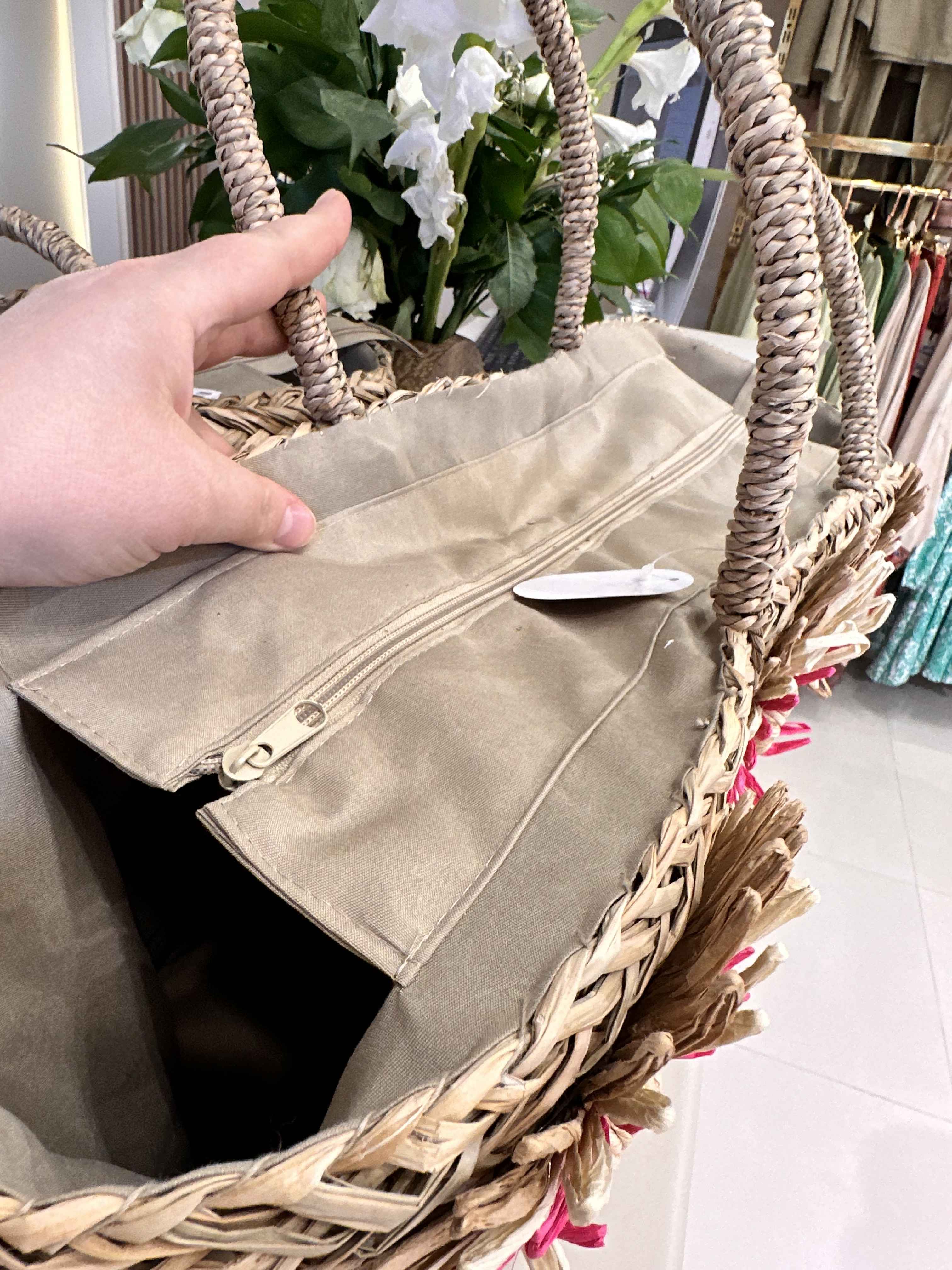 sac couffin grand fleurs 