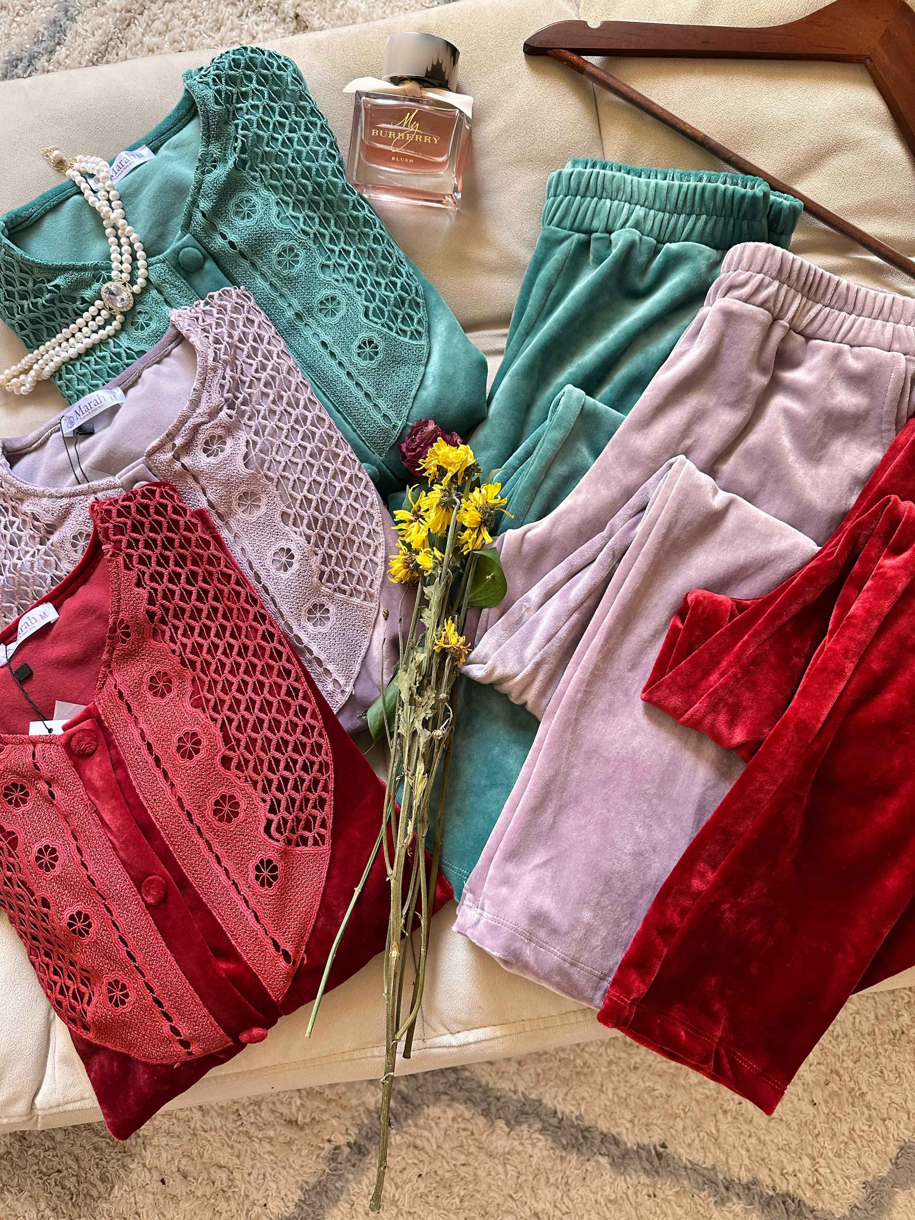 pyjama marah crochet poitrine