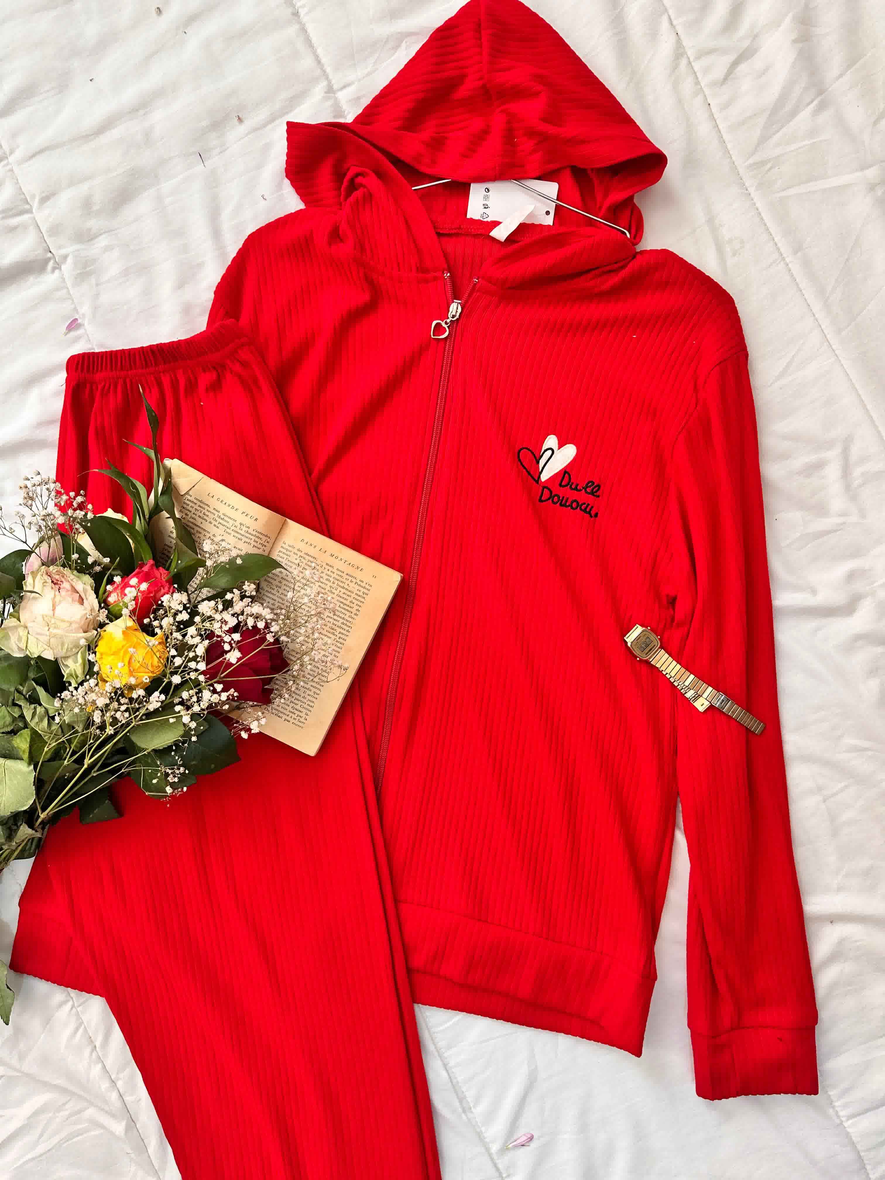 Pyjama Caress capuche 