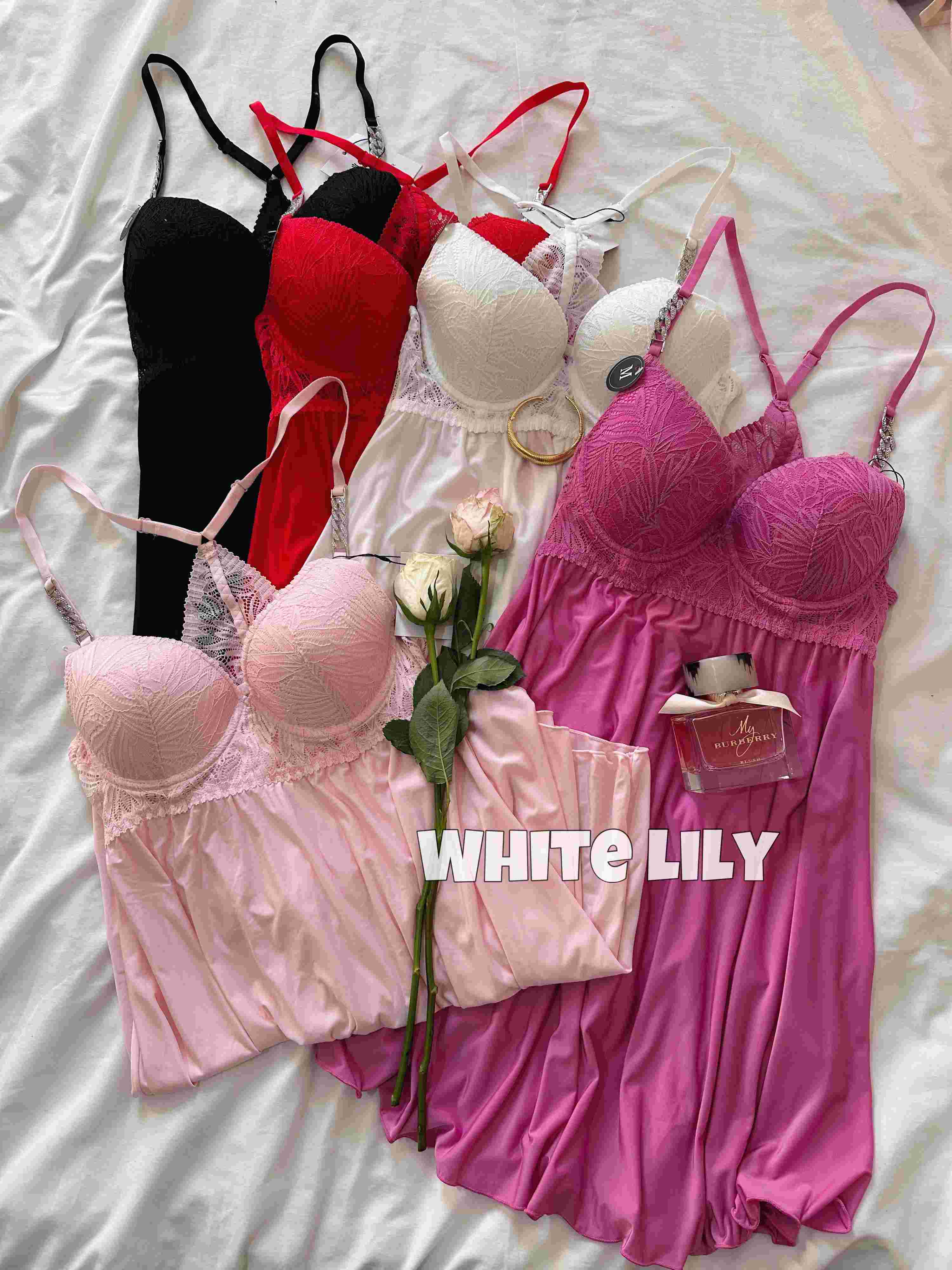 nuisette H chaine argenté