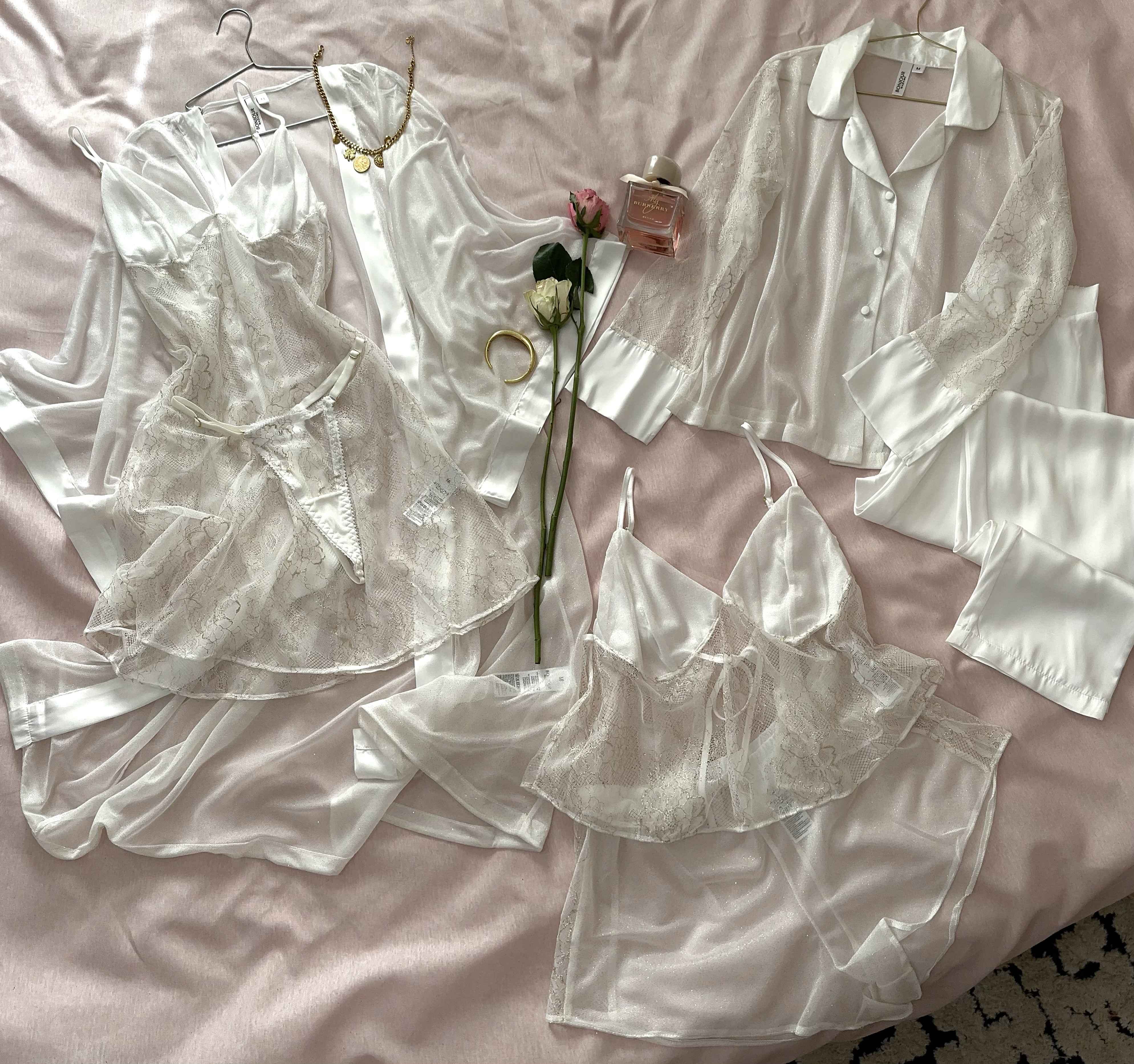 bridal set bonjour rose*blnc (7 pieces)