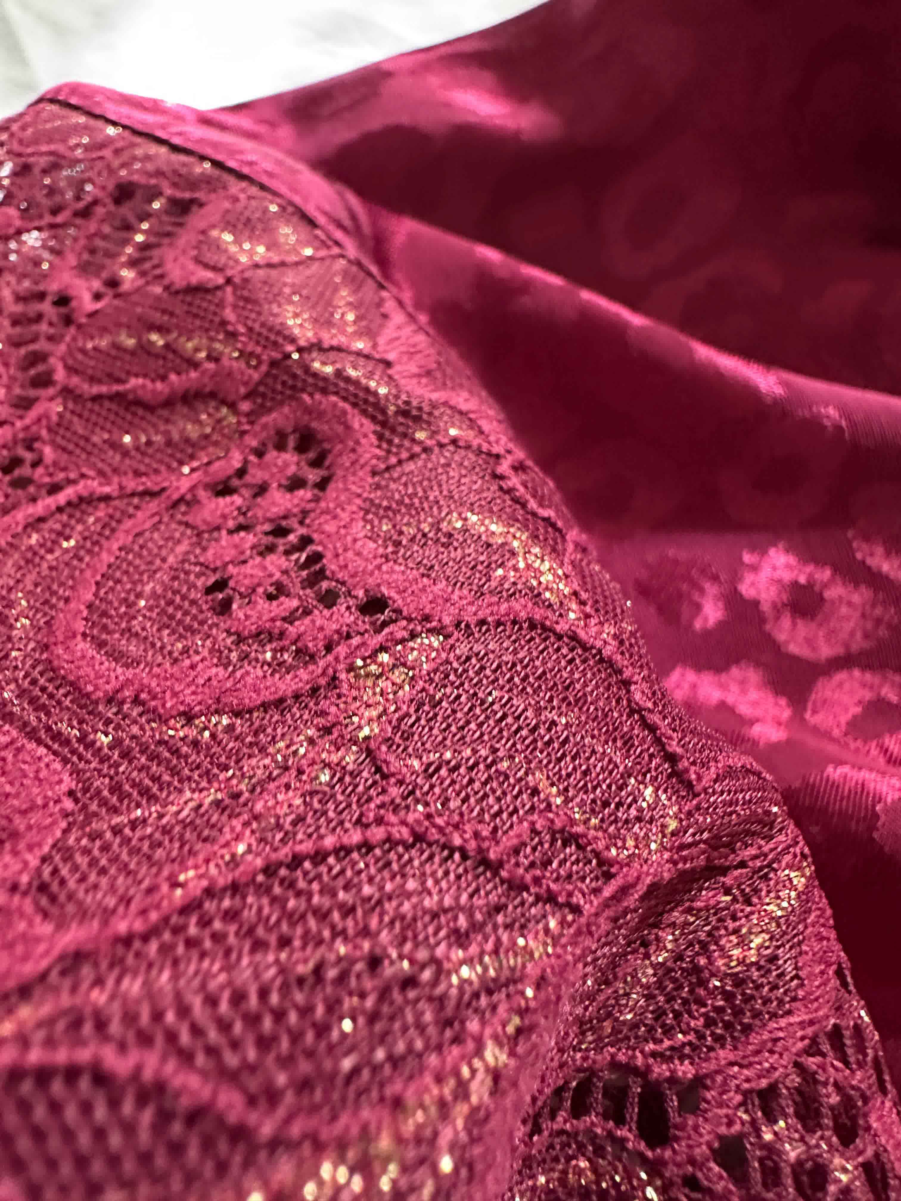 Deshabillé Bonjour violet 