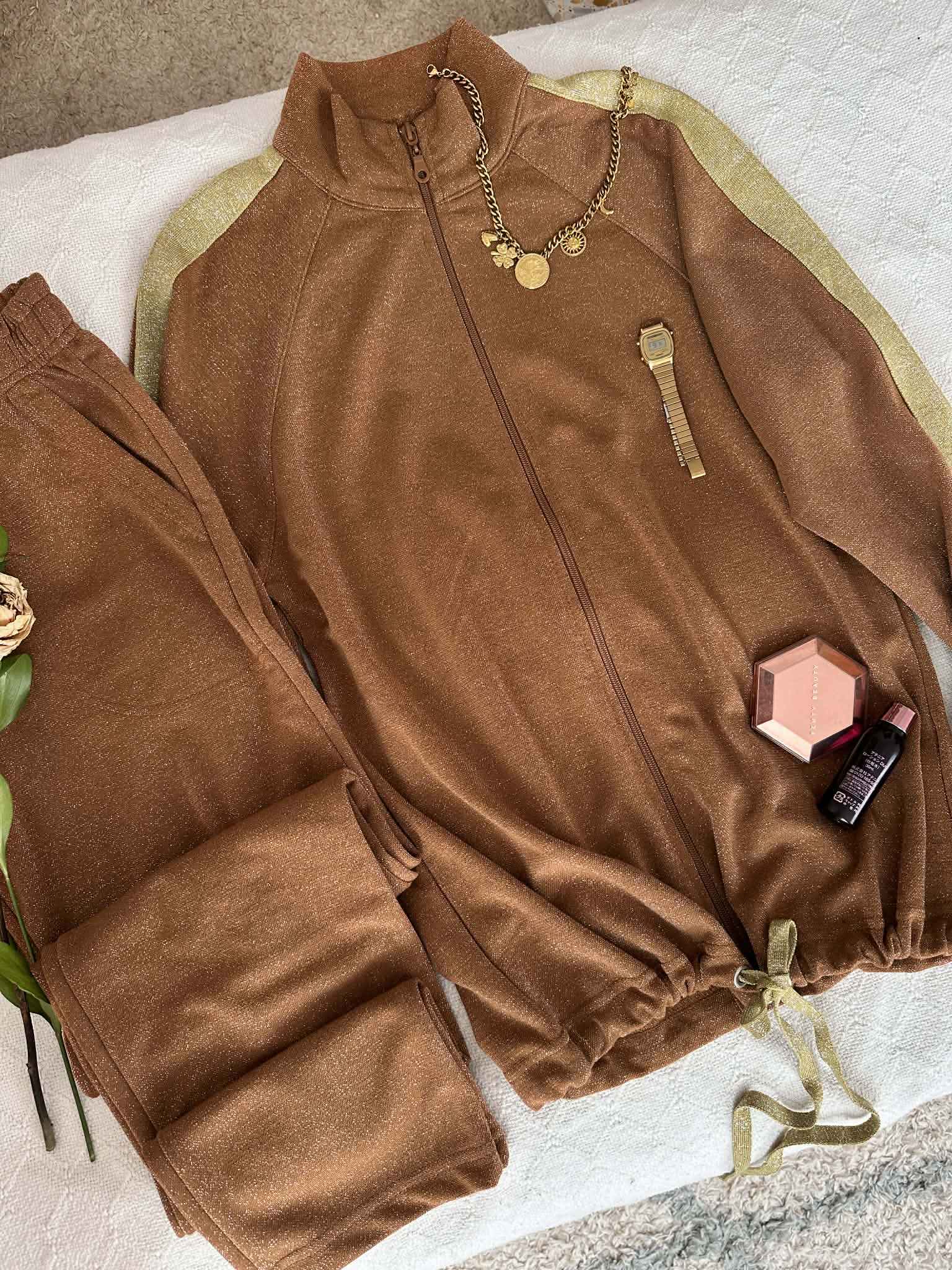 Homewear cosku maron brillant