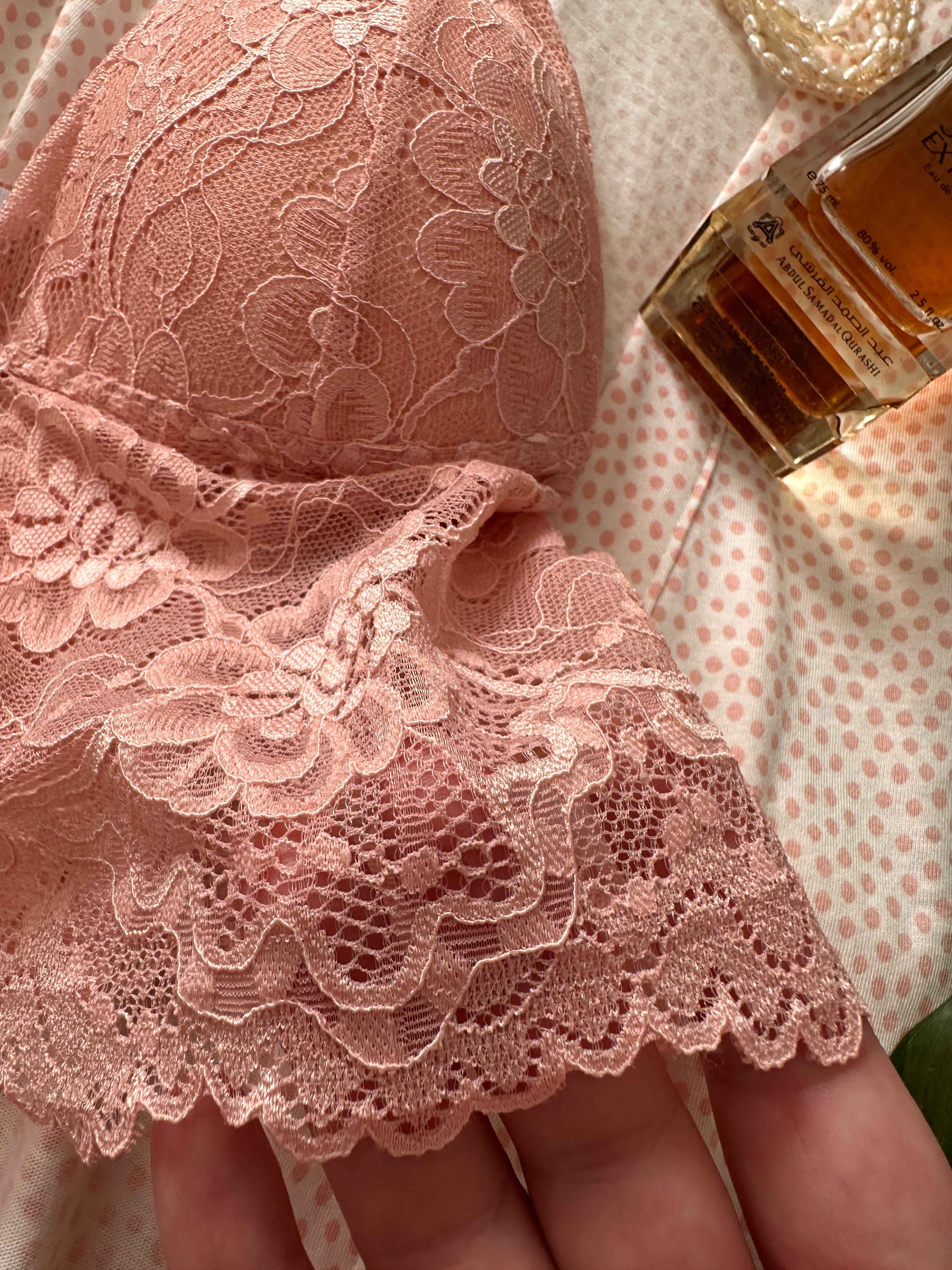 Ensemble 3-pcs Arnetta rose picté 